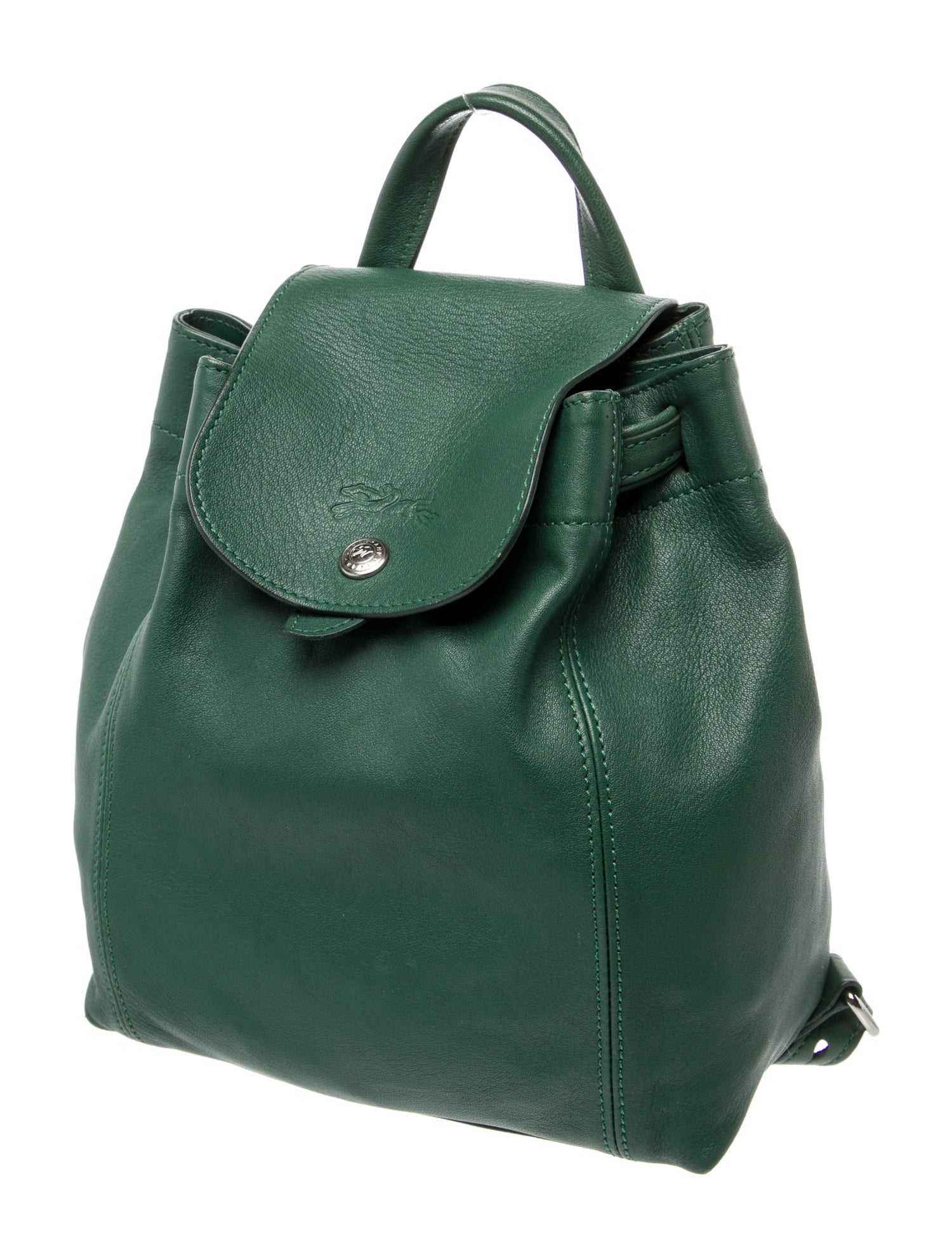 Longchamp Leather Backpack