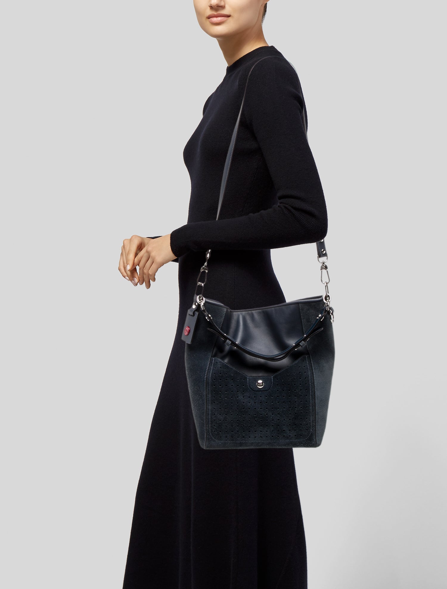 Longchamp Leather Hobo