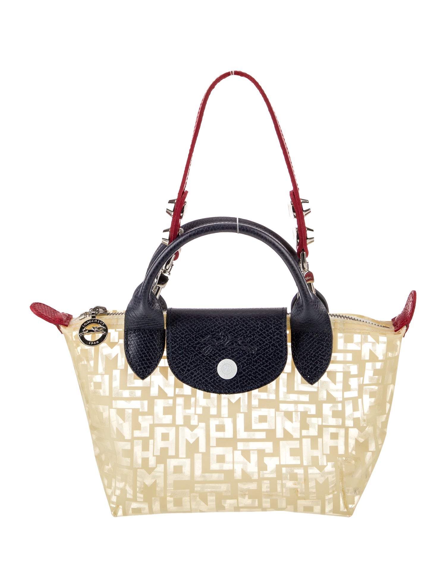 Longchamp PVC Top Handle Bag