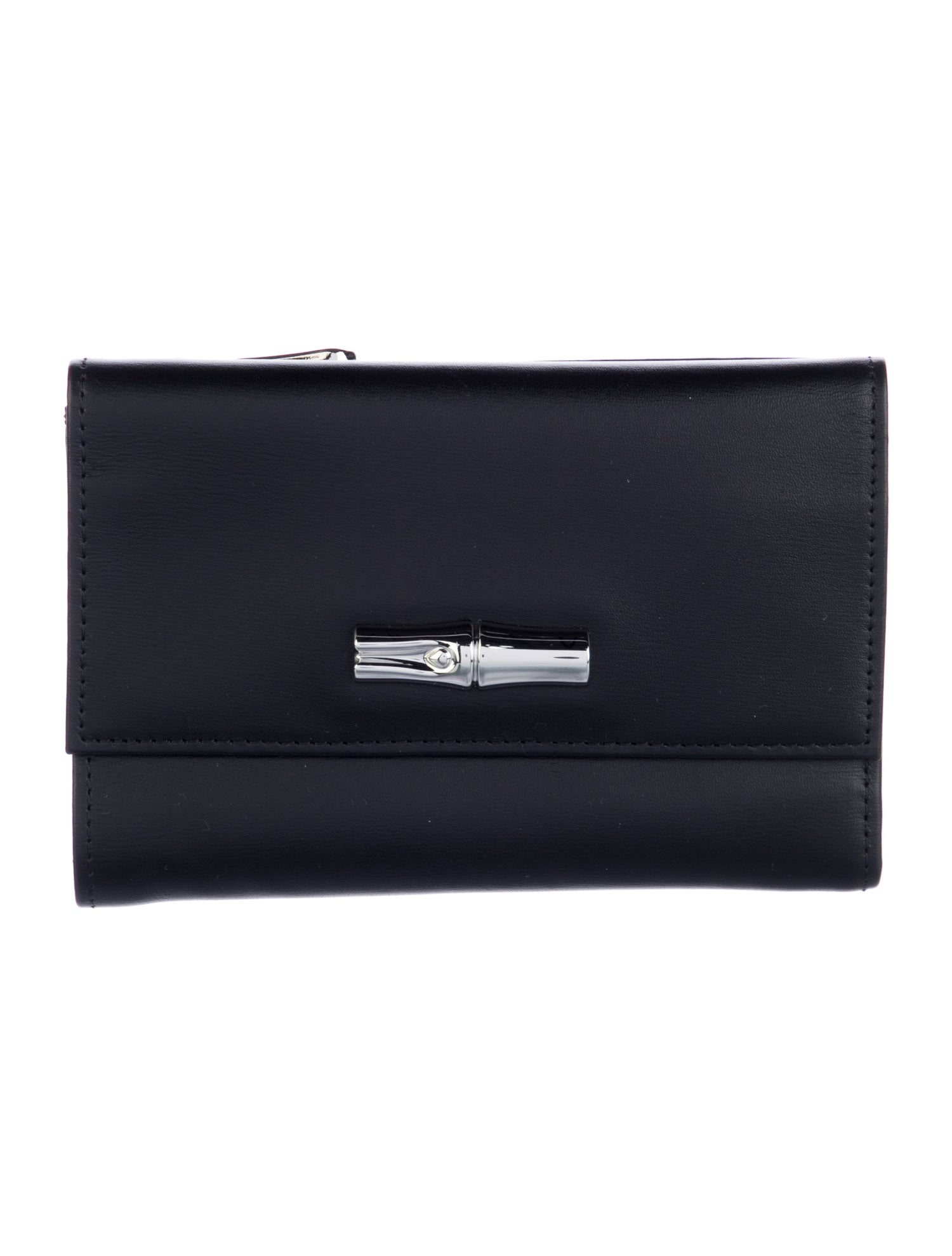 Longchamp Leather Compact Wallet