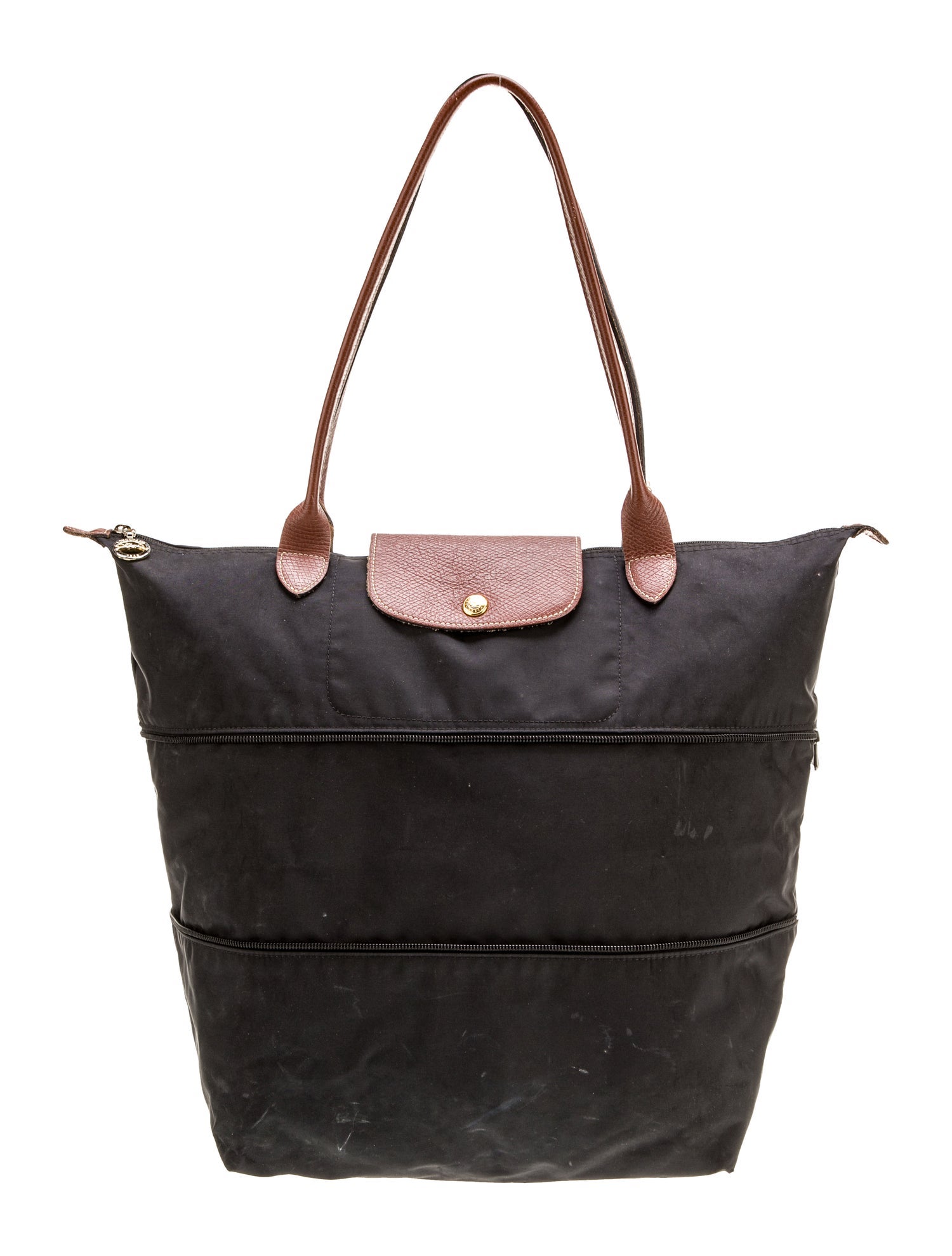 Longchamp Nylon Top Handle Bag