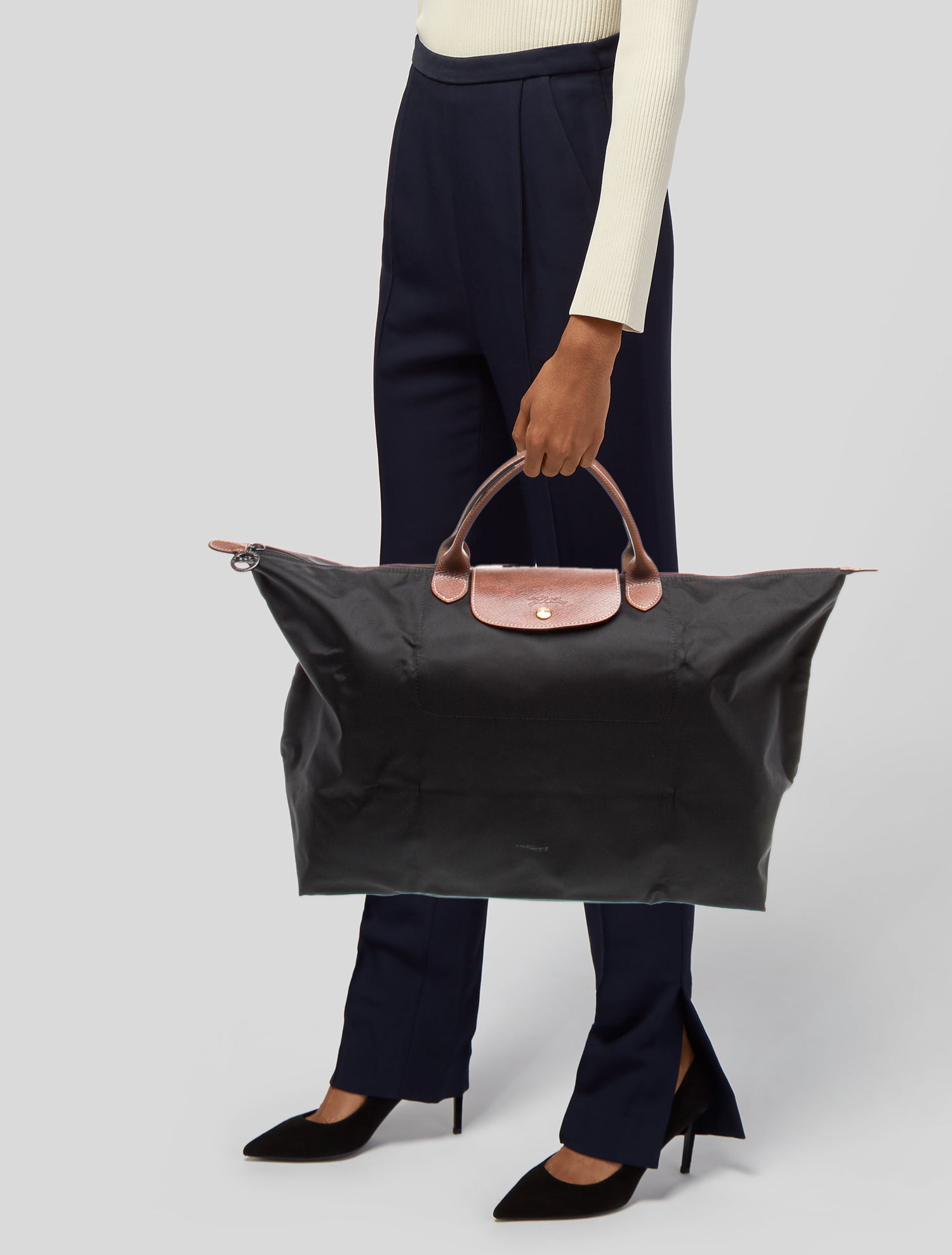 Longchamp Nylon Weekender Bag