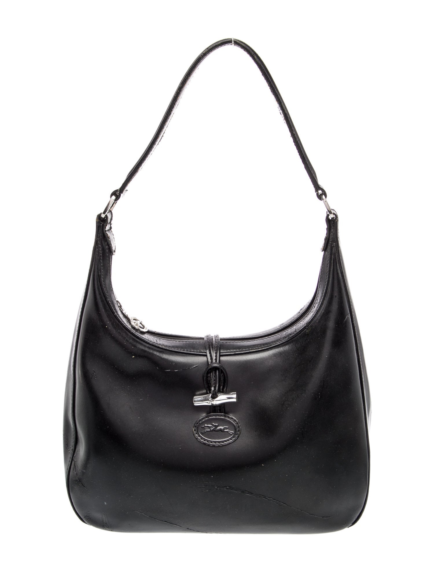 Longchamp Leather Shoulder Bag