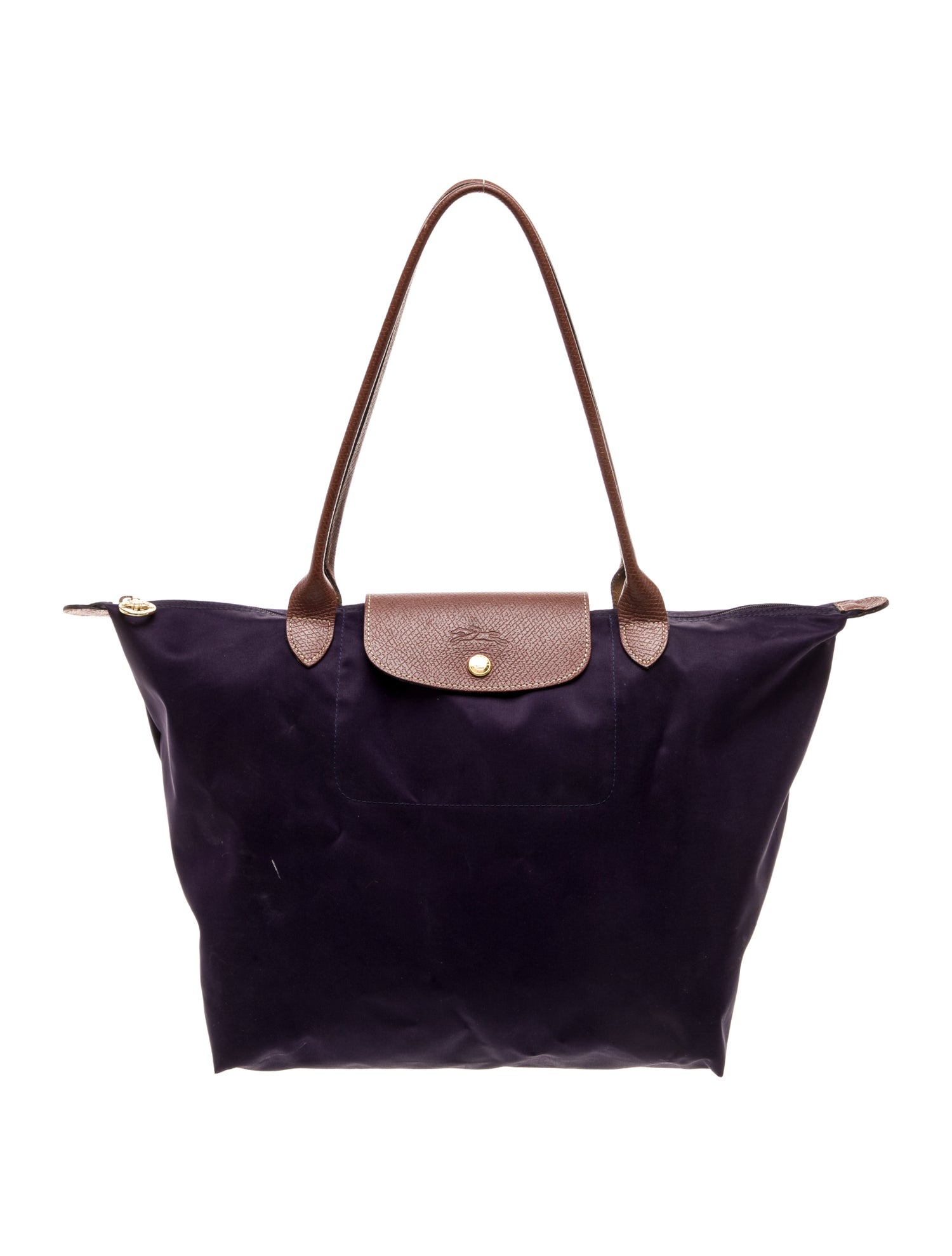 Longchamp Signature Le Pliage "Shopping" Bag Large