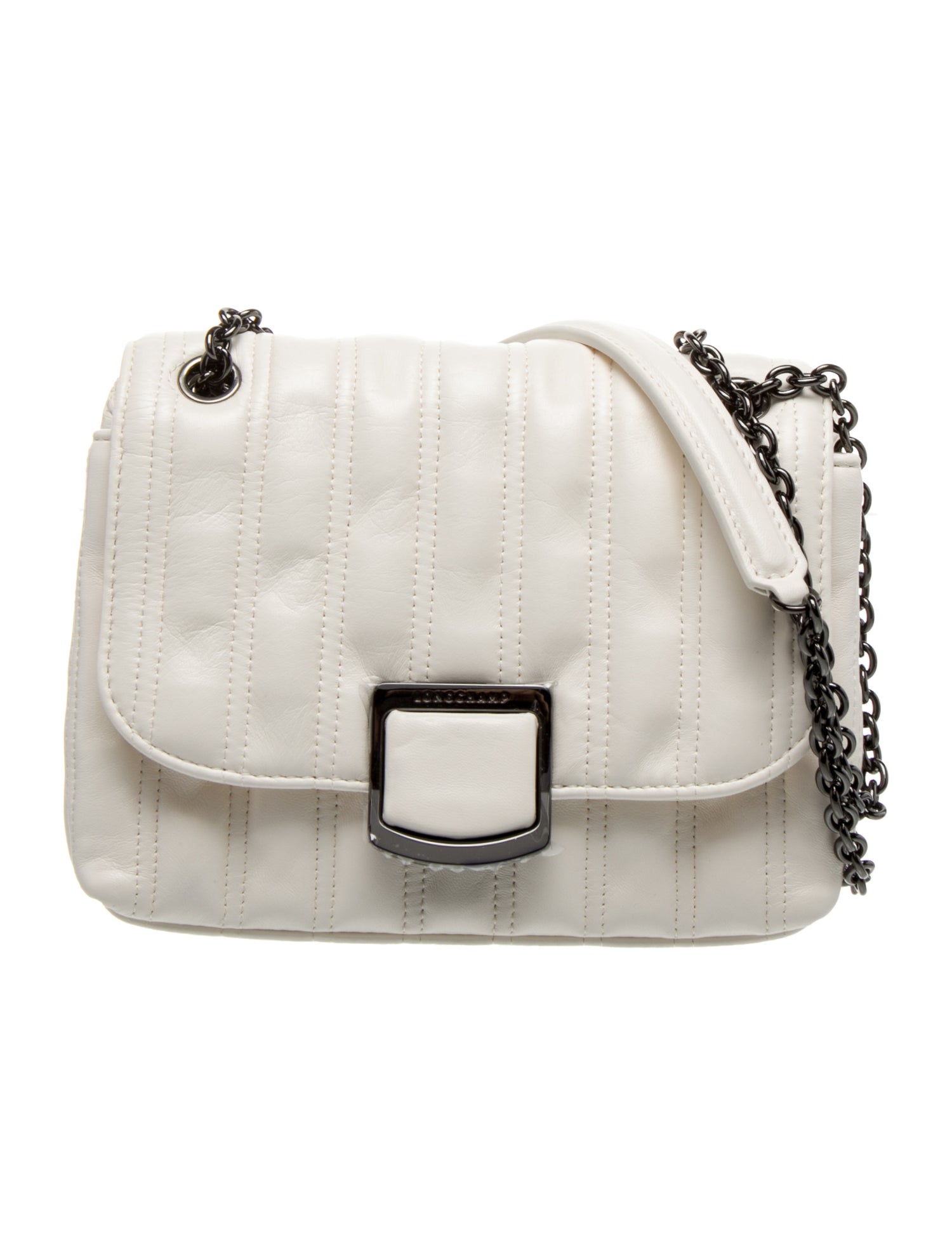 Longchamp Leather Brioche Crossbody Bag