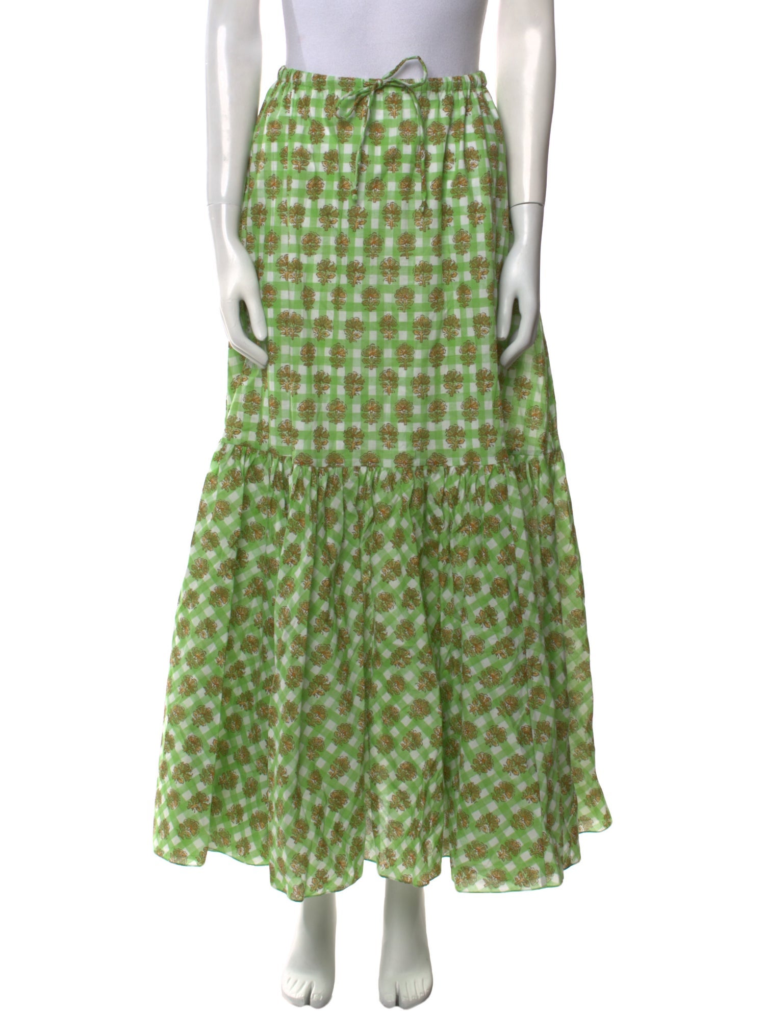 Longchamp Printed Long Skirt