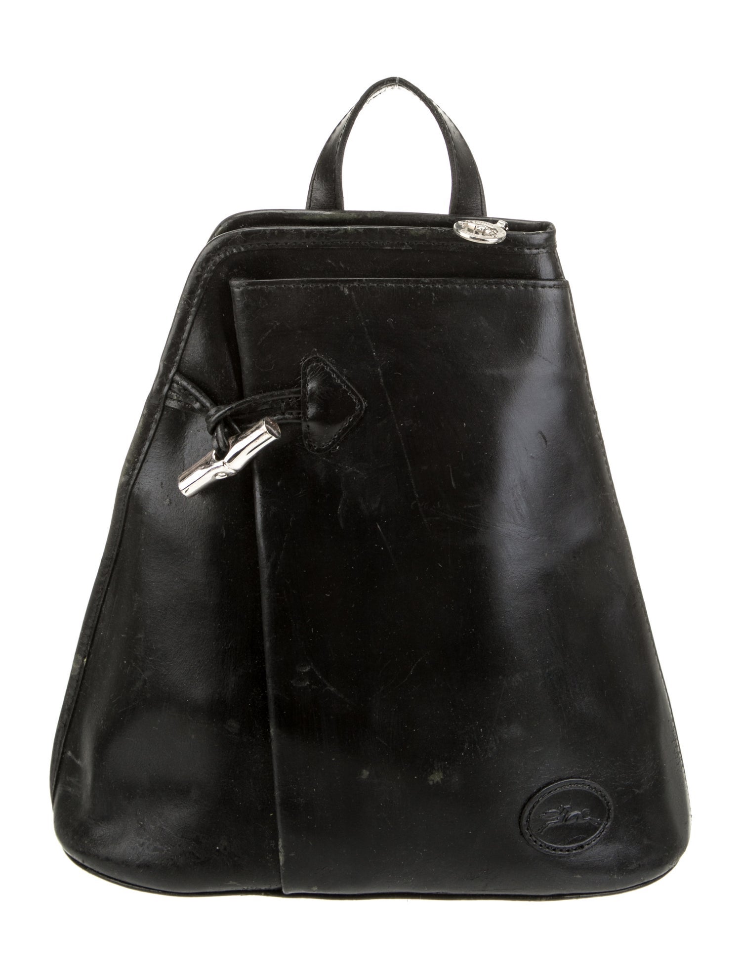 Longchamp Leather Backpack