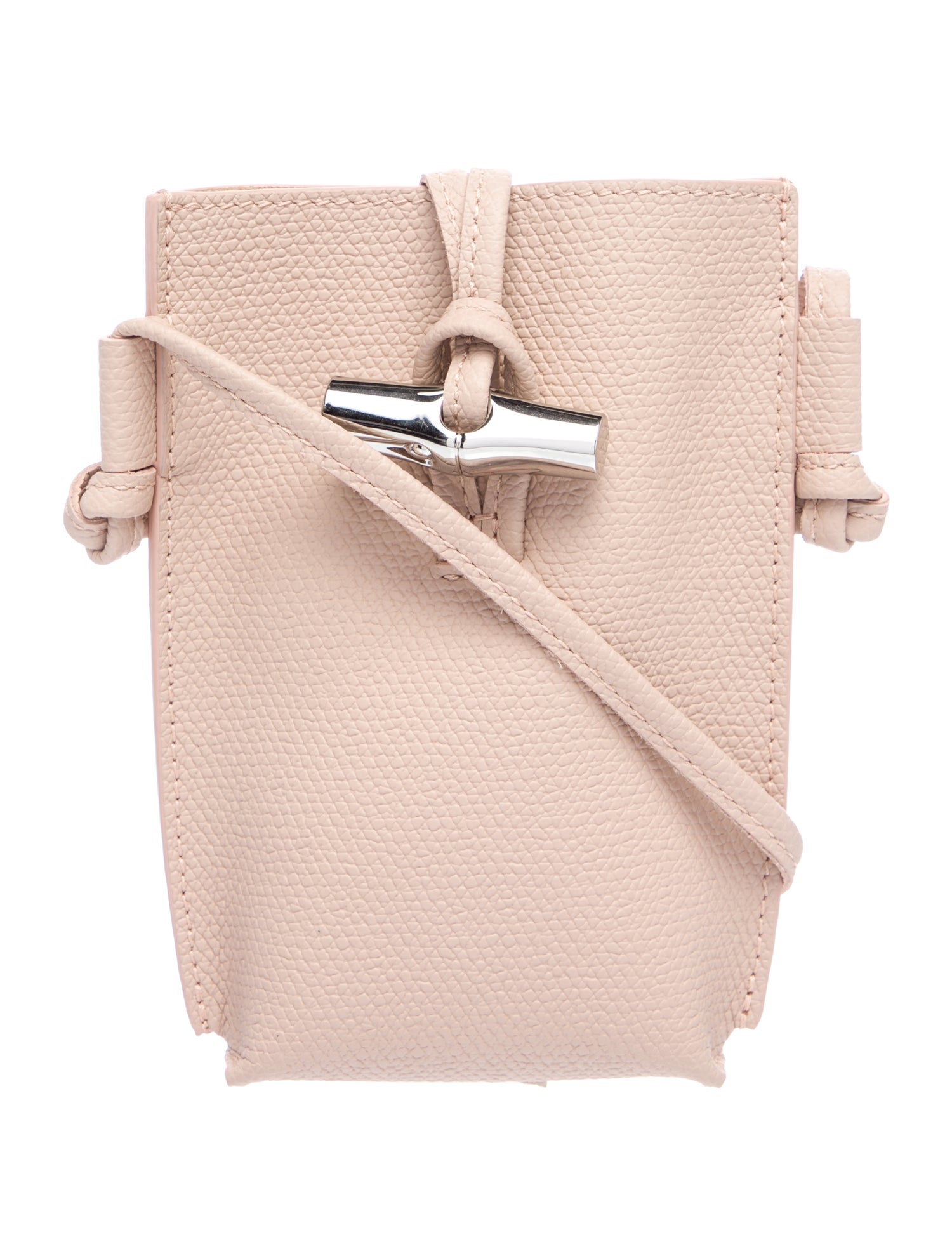 Longchamp Leather Phone Pouch