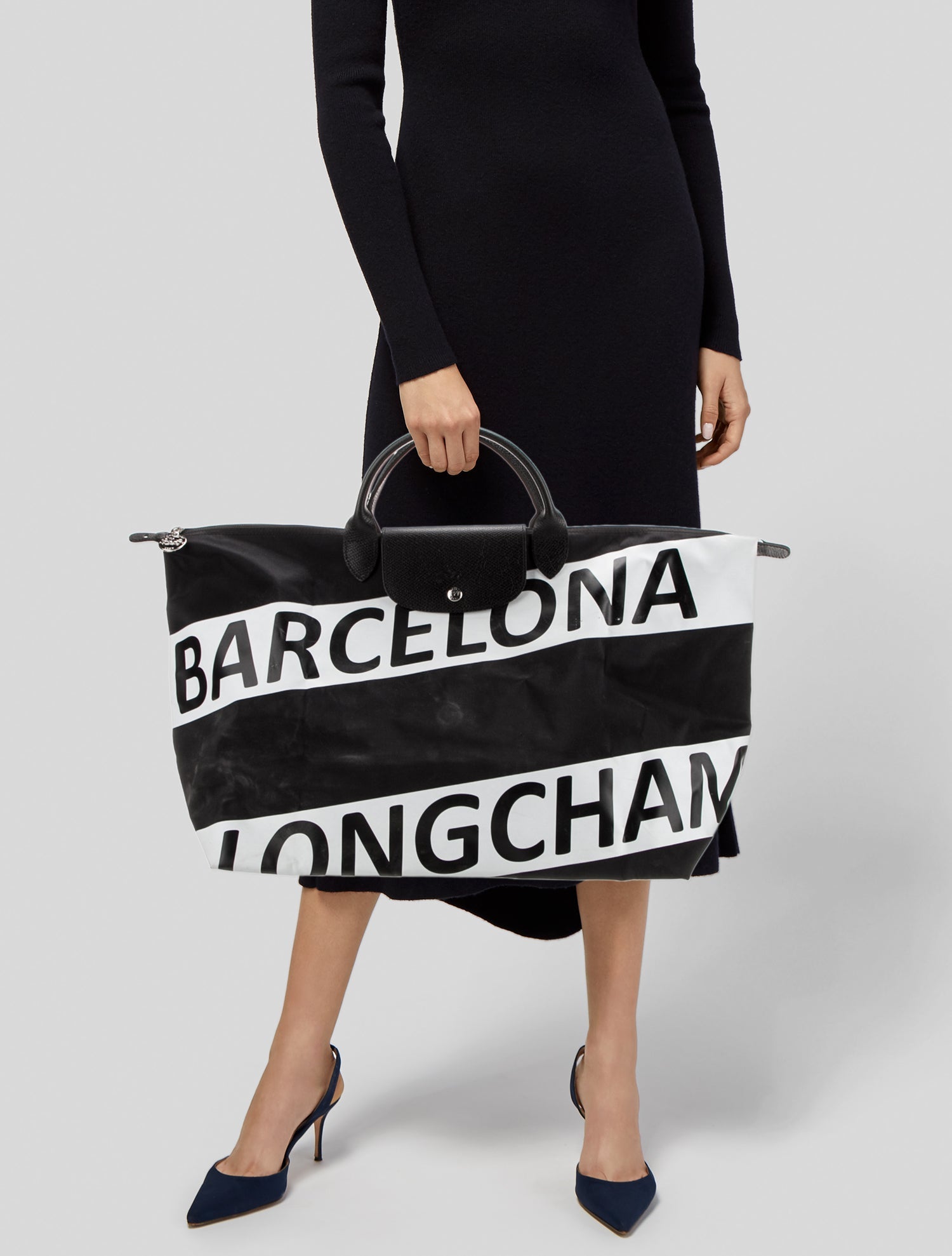 Longchamp Nylon Weekender Bag