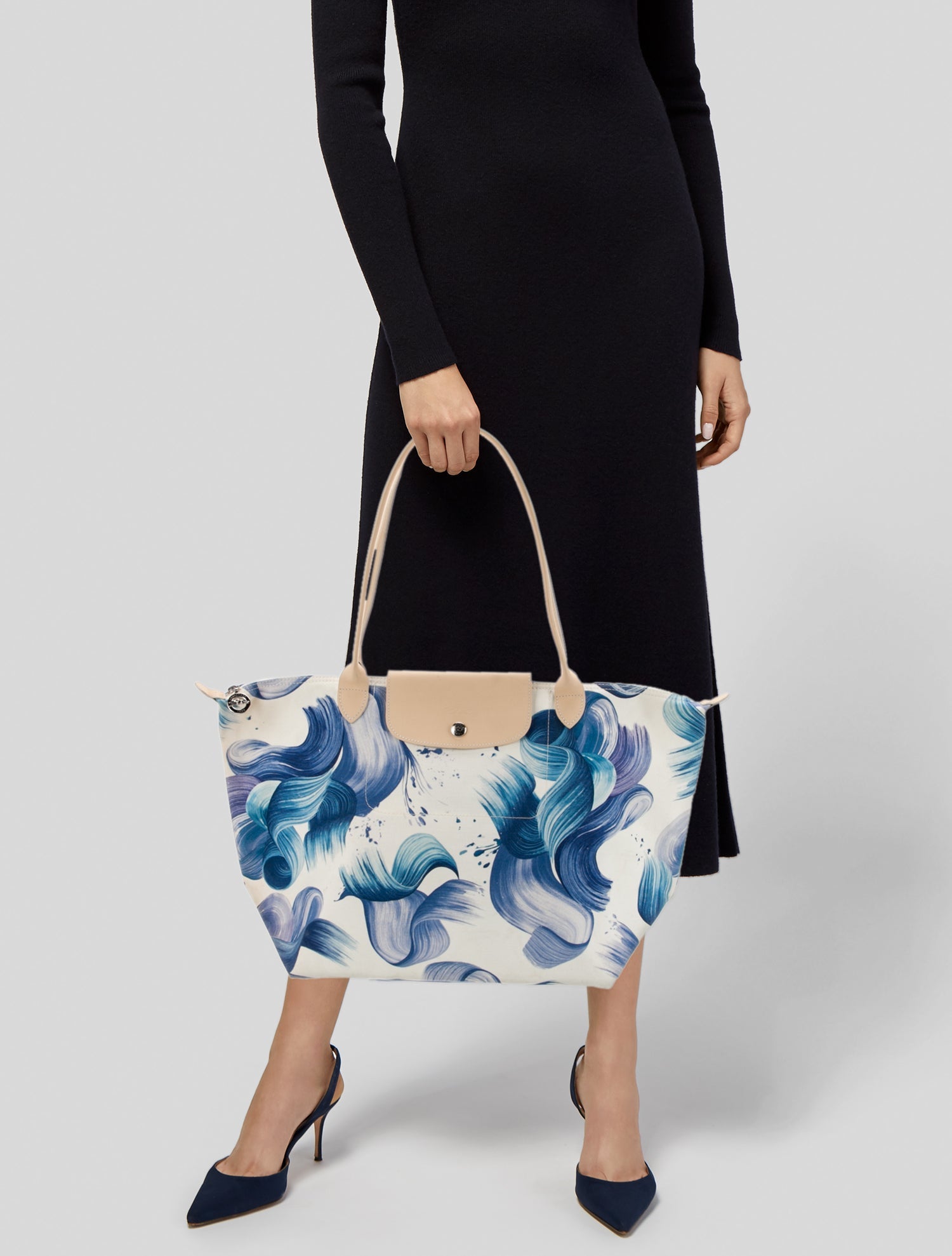 Longchamp Canvas Tote