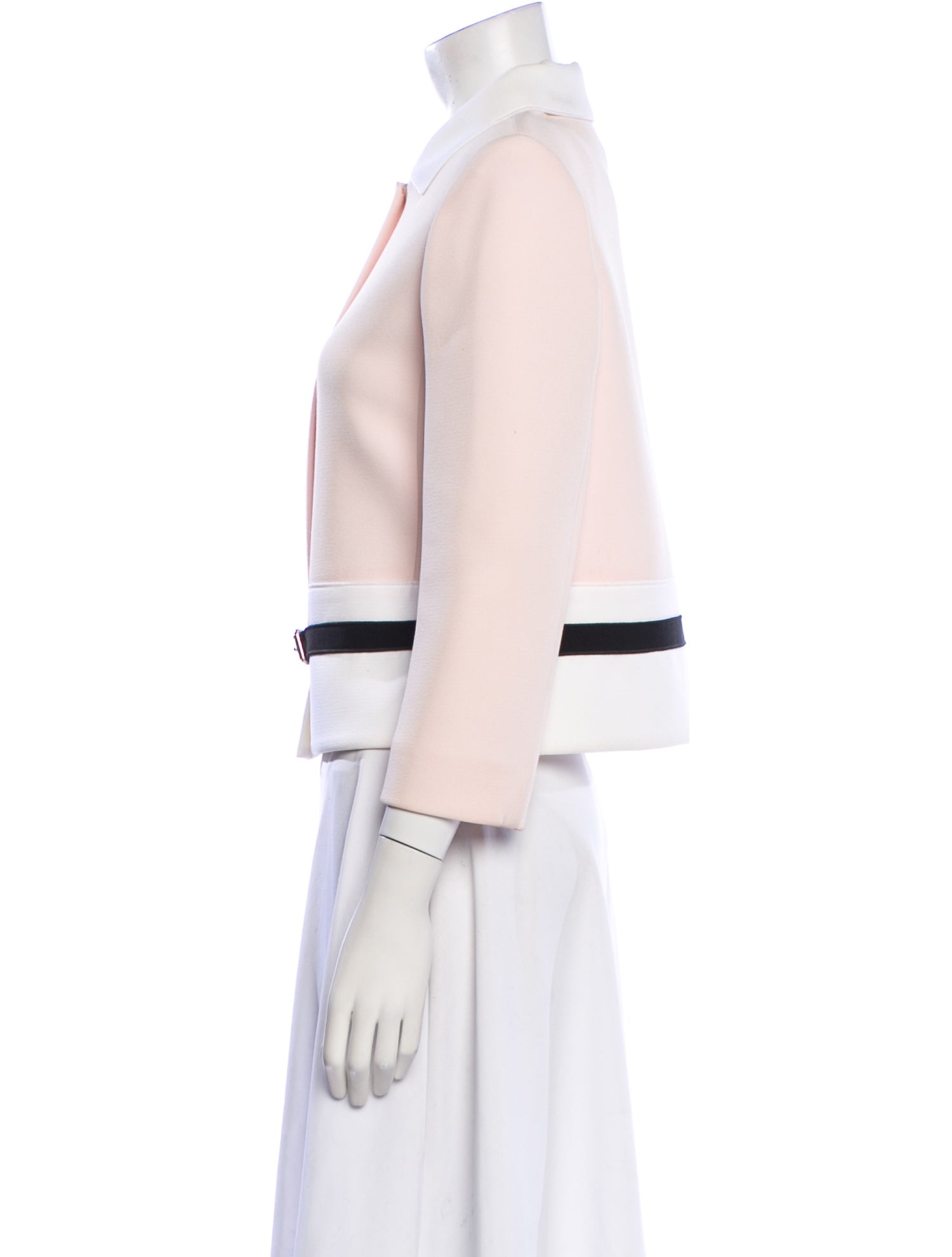 Longchamp Colorblock Pattern Jacket