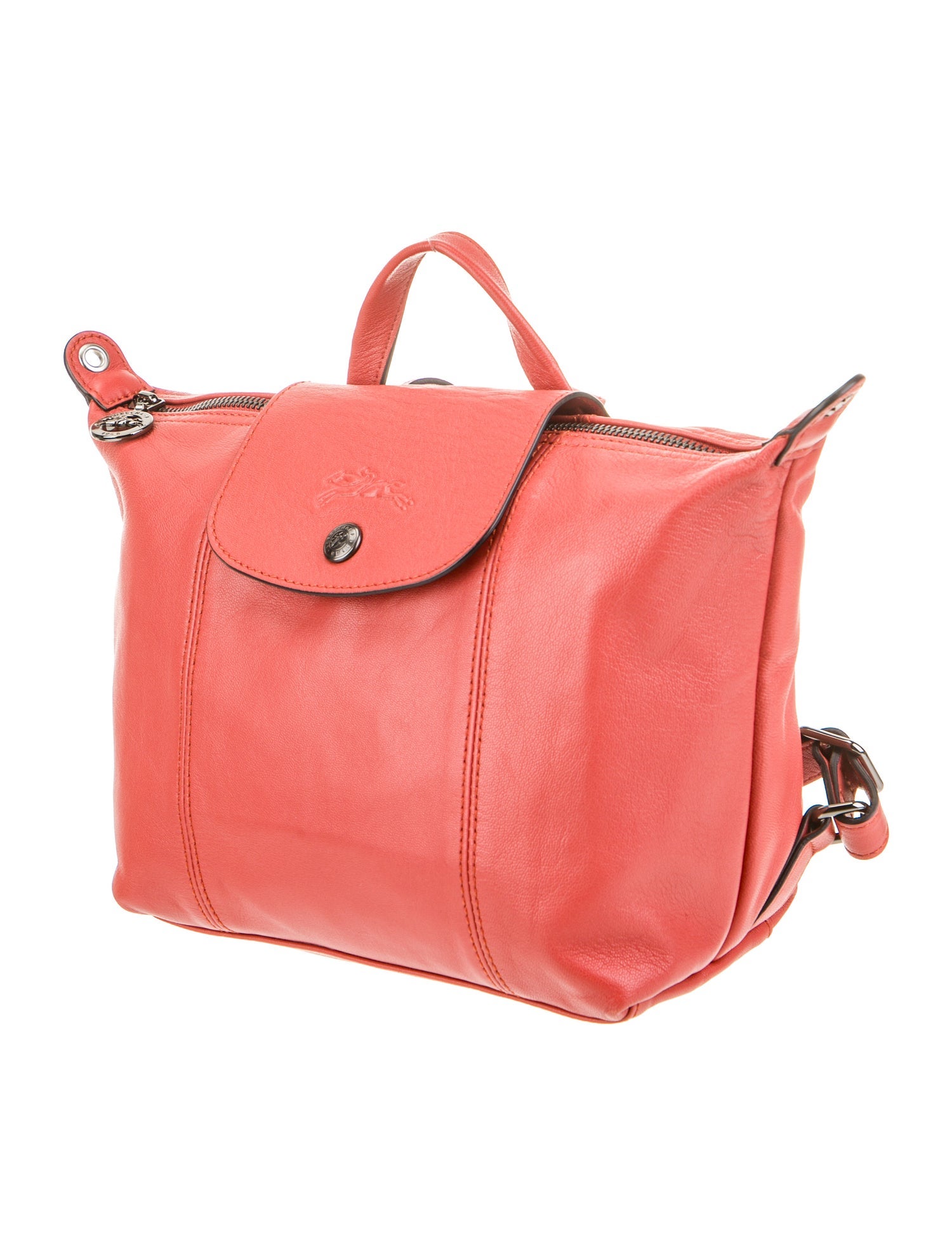 Longchamp Leather Backpack