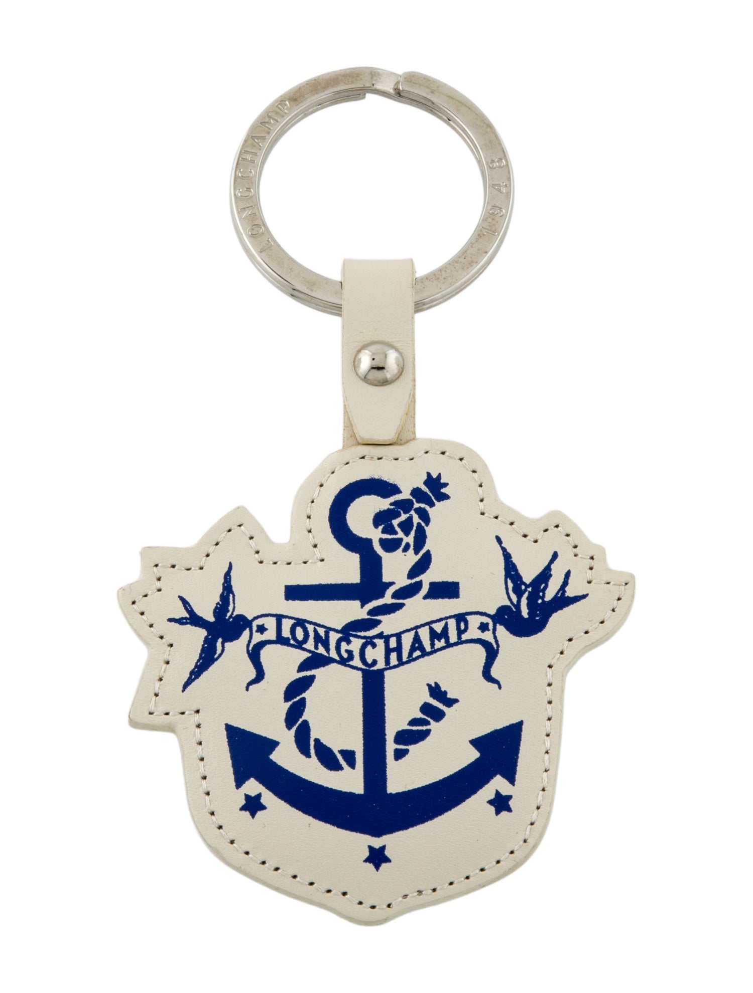 Longchamp Leather Keychain