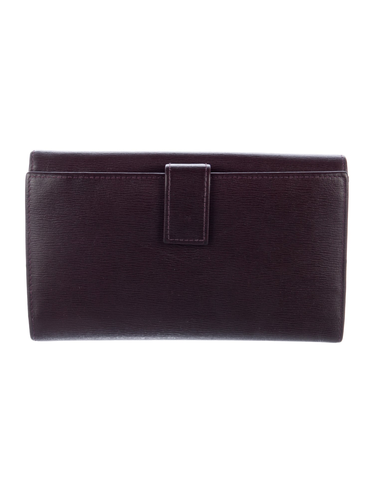 Longchamp Leather Continental Wallet