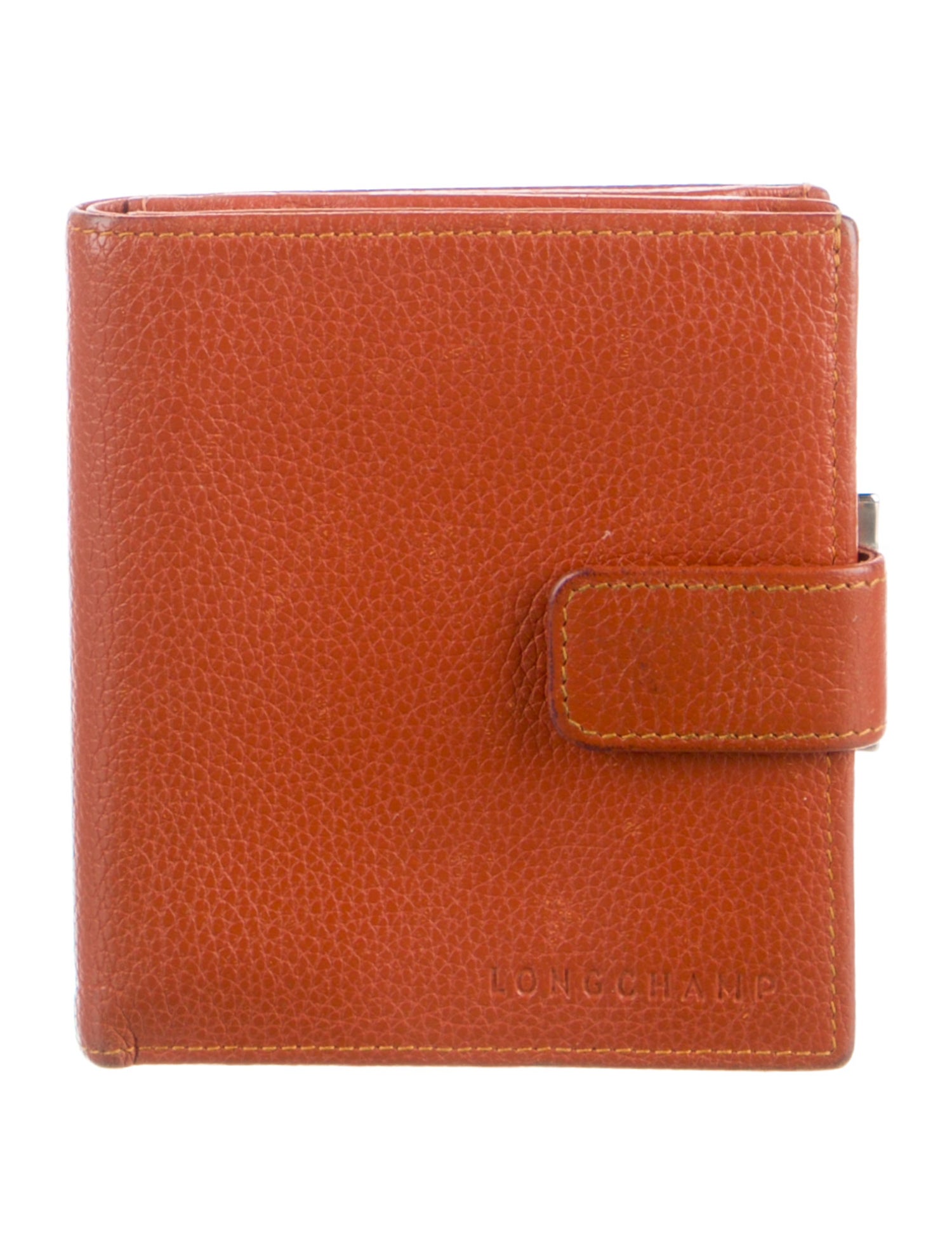 Longchamp Leather Compact Wallet