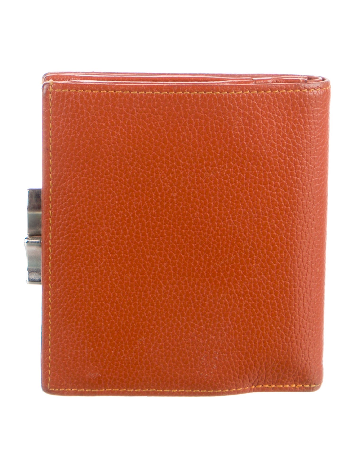 Longchamp Leather Compact Wallet