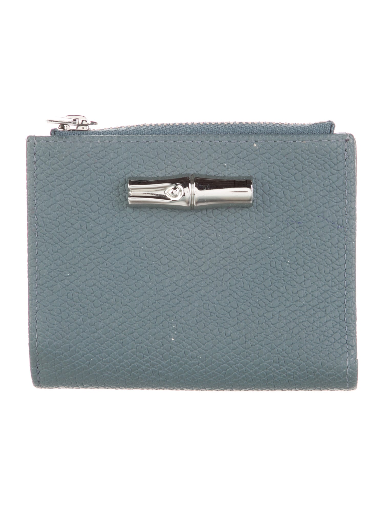 Longchamp Leather Compact Wallet