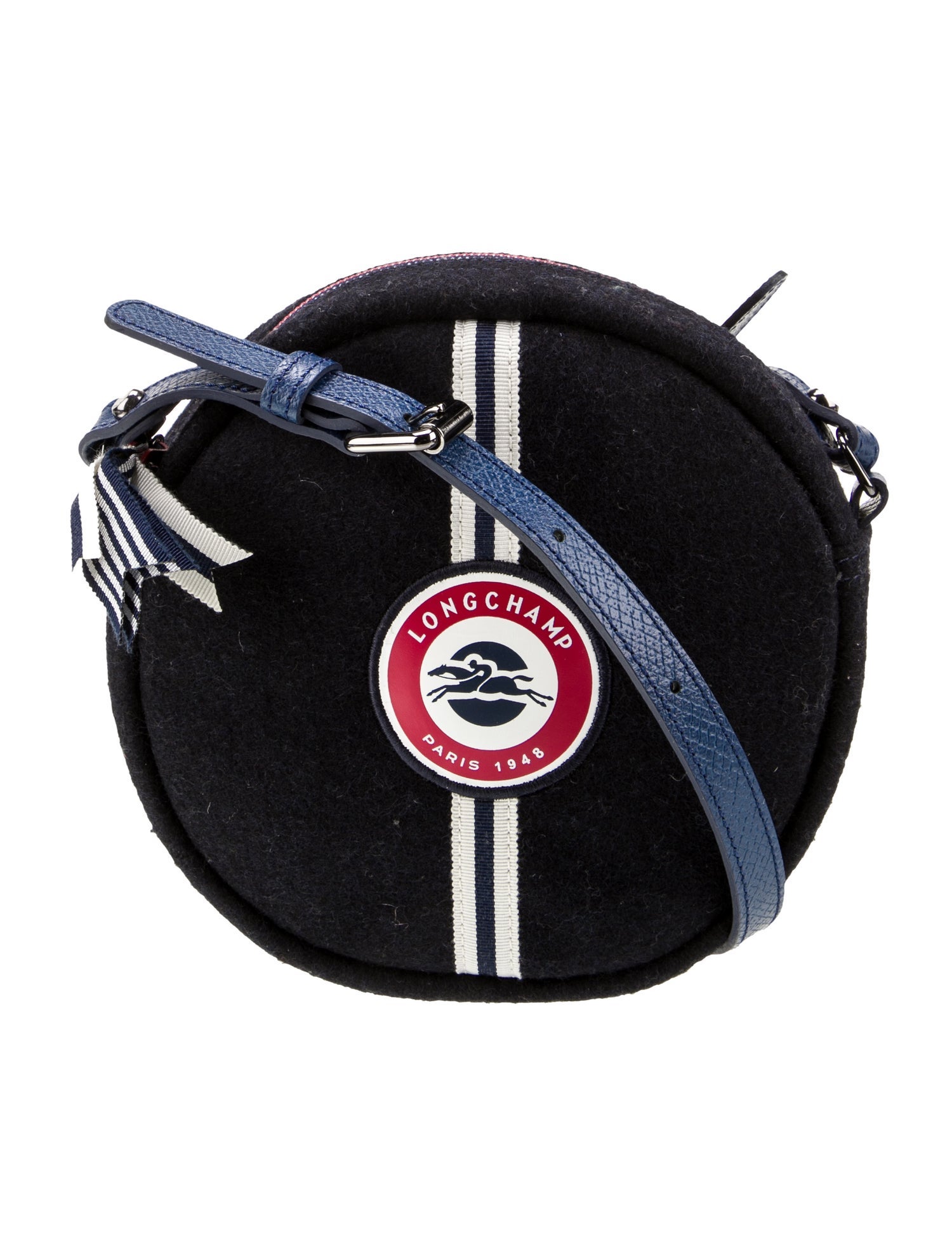 Longchamp Wool Crossbody Bag