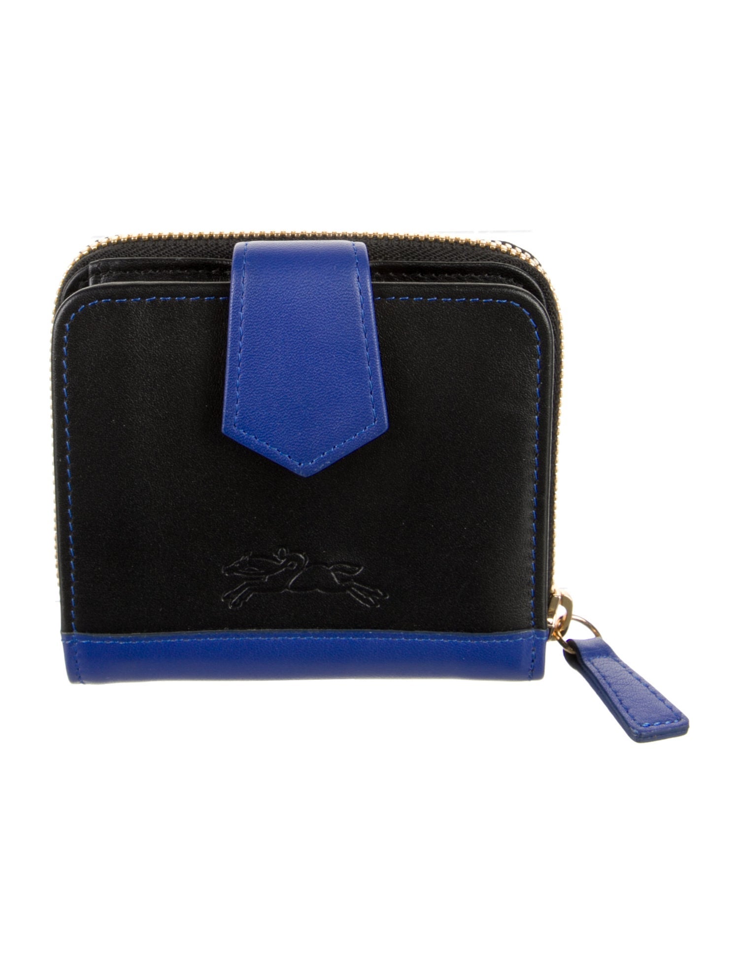 Longchamp Leather Graphic Print Wallet