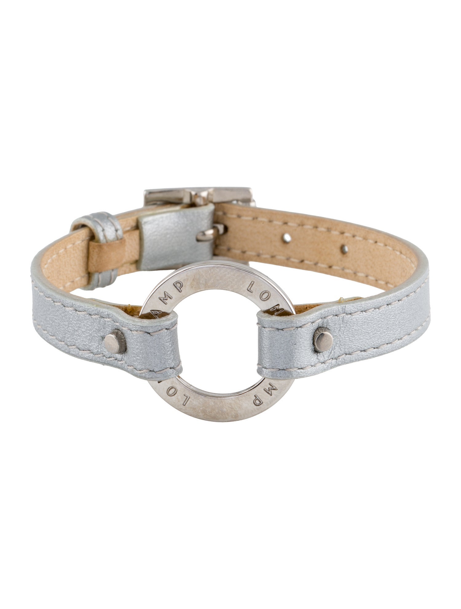 Longchamp Leather Le Foulonné Wrap Bracelet