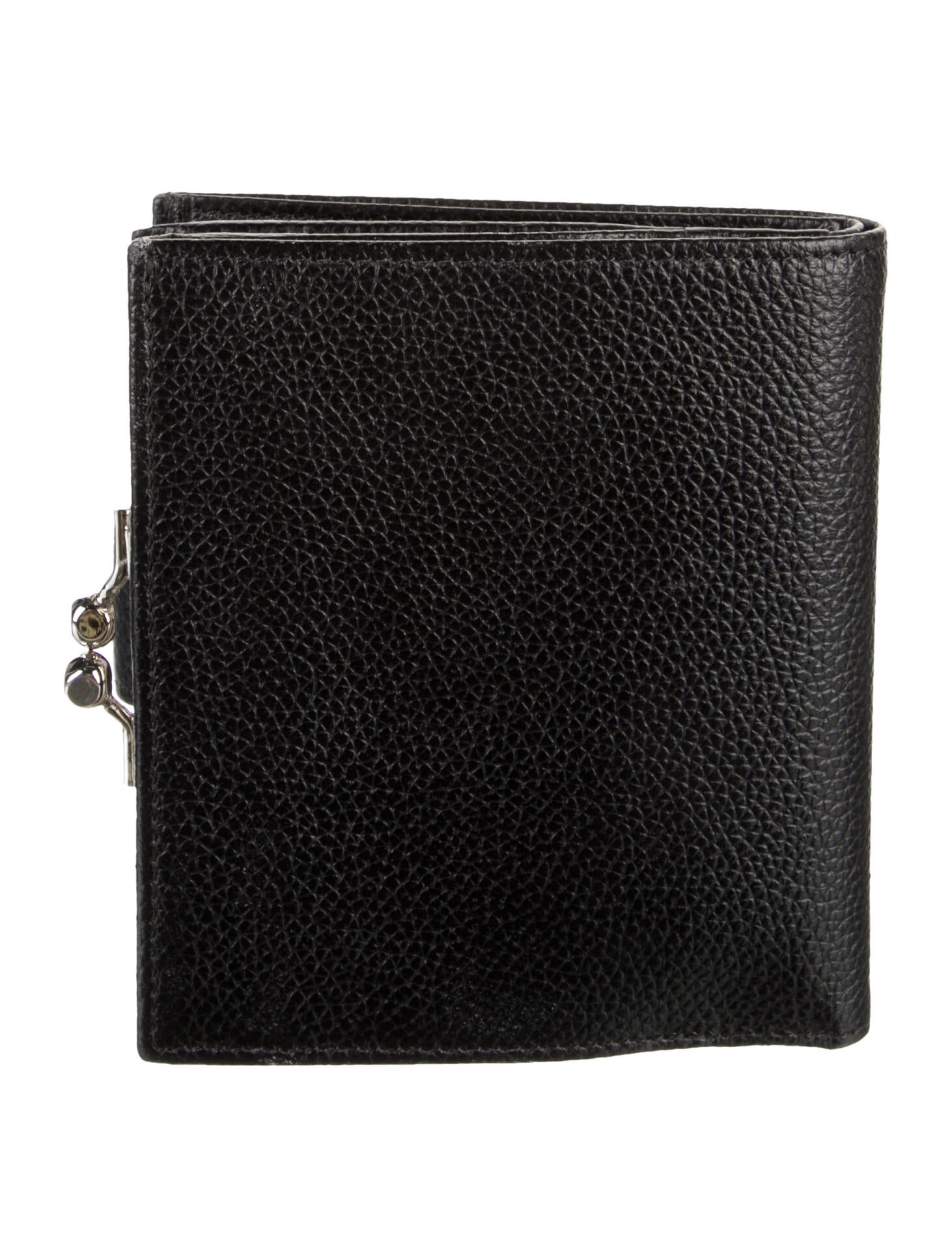 Longchamp Leather Compact Wallet