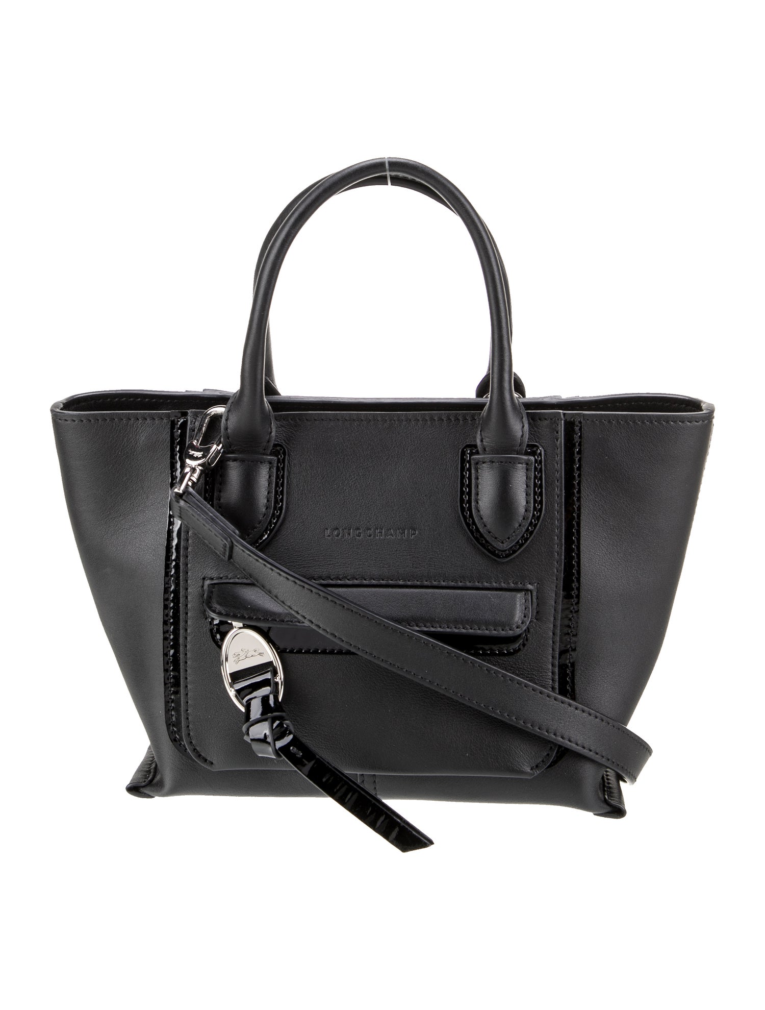 Longchamp Nylon Hummingbird Le Pliage Tote Bag - Brown Totes