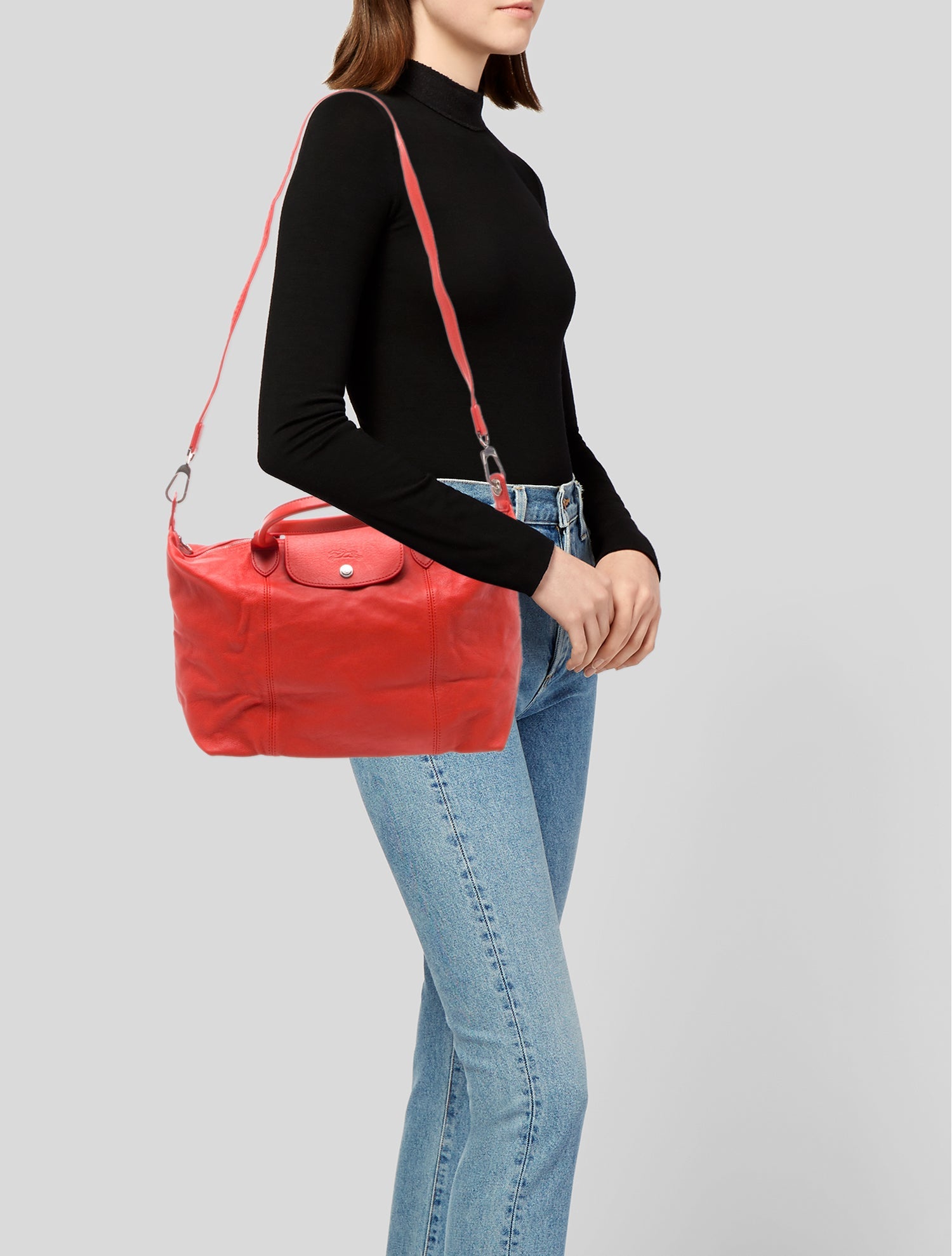 Longchamp Leather Shoulder Bag