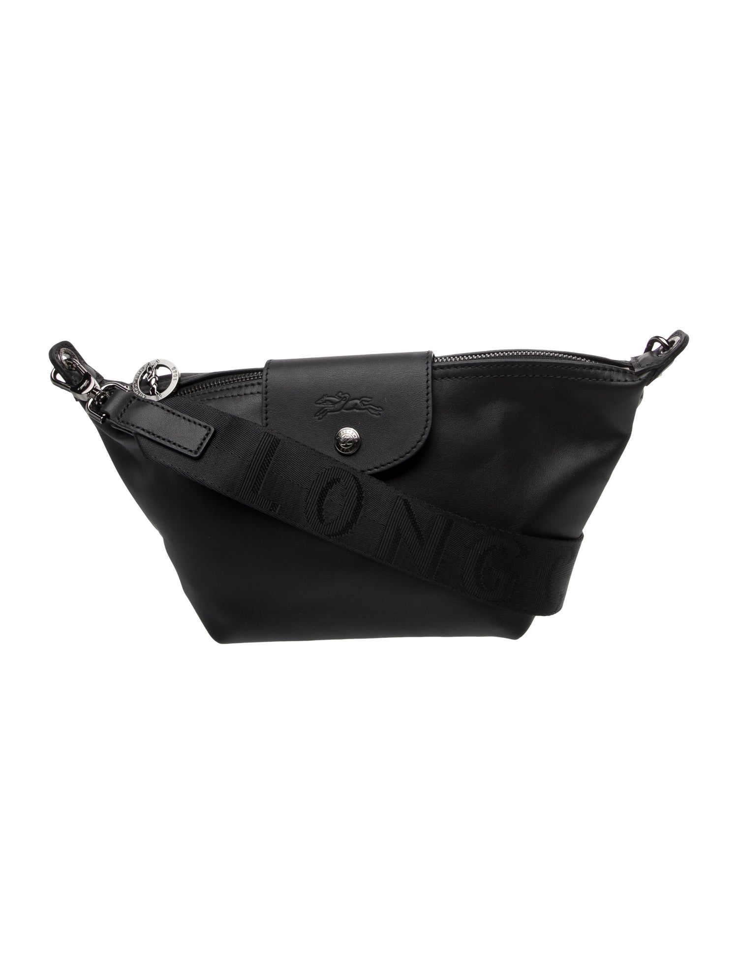 Longchamp Leather Top Handle Bag