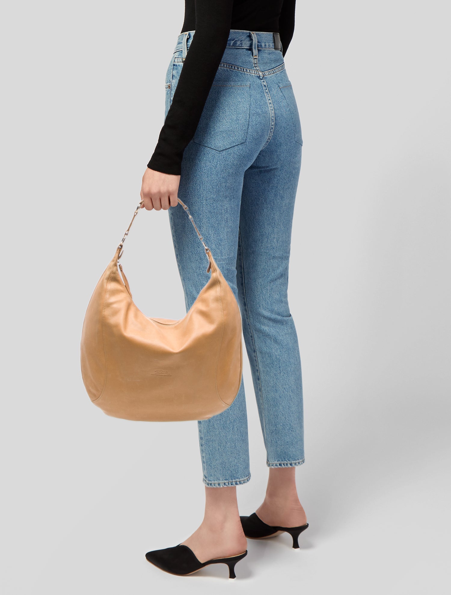 Longchamp Leather Shoulder Bag