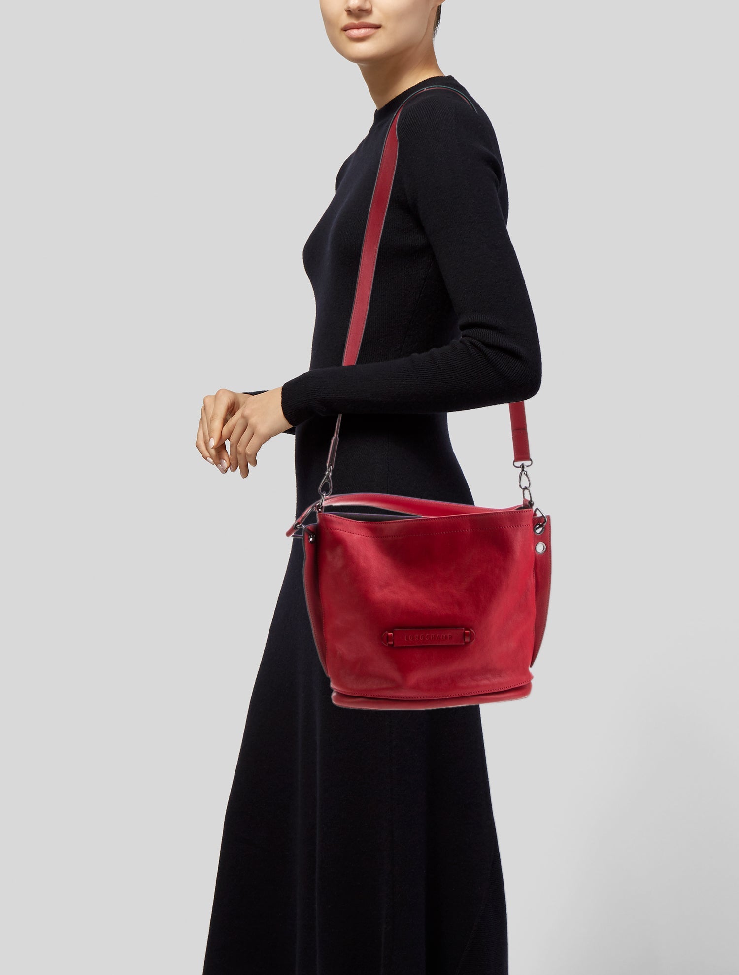 Longchamp Leather Hobo