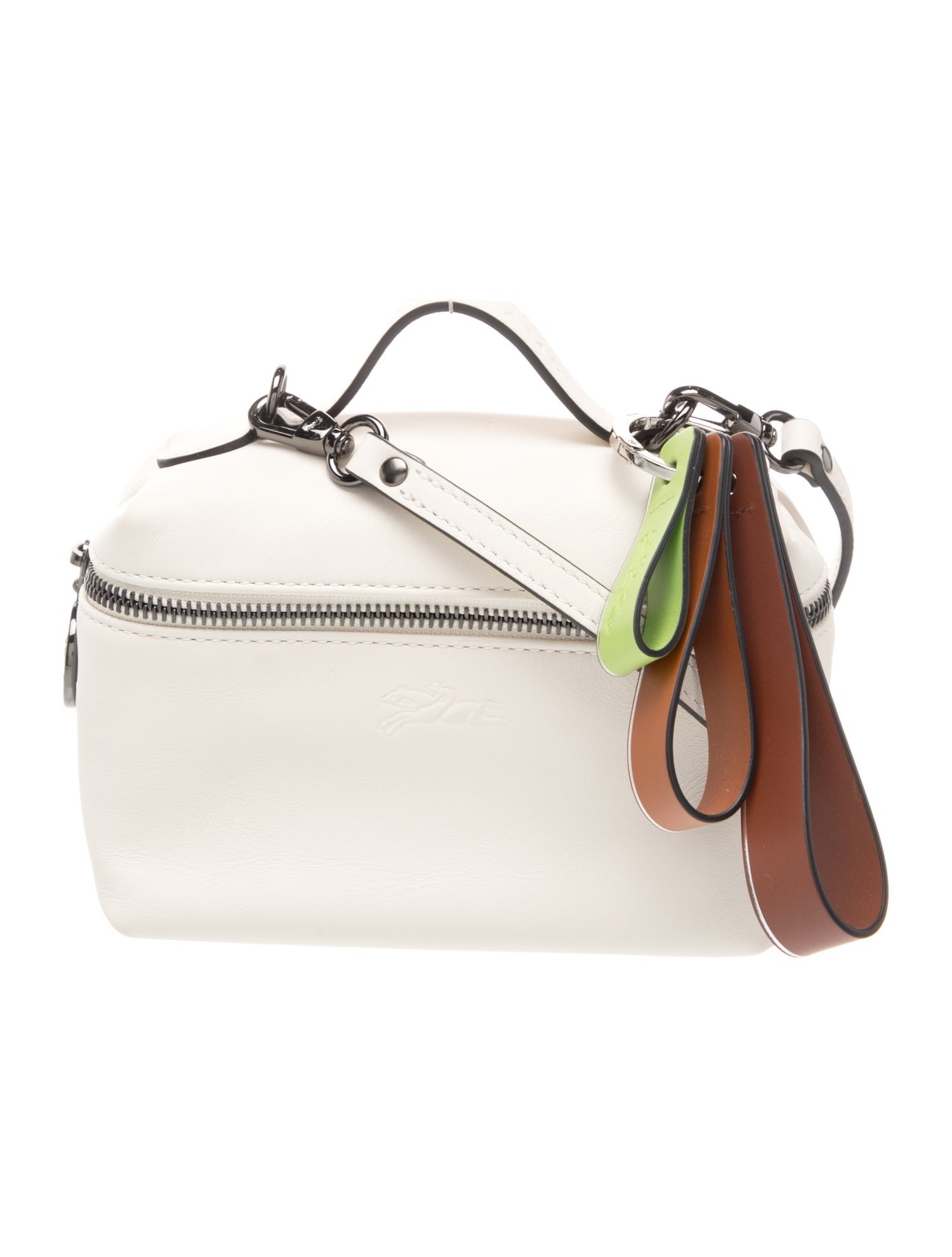 Longchamp Leather Top Handle Bag