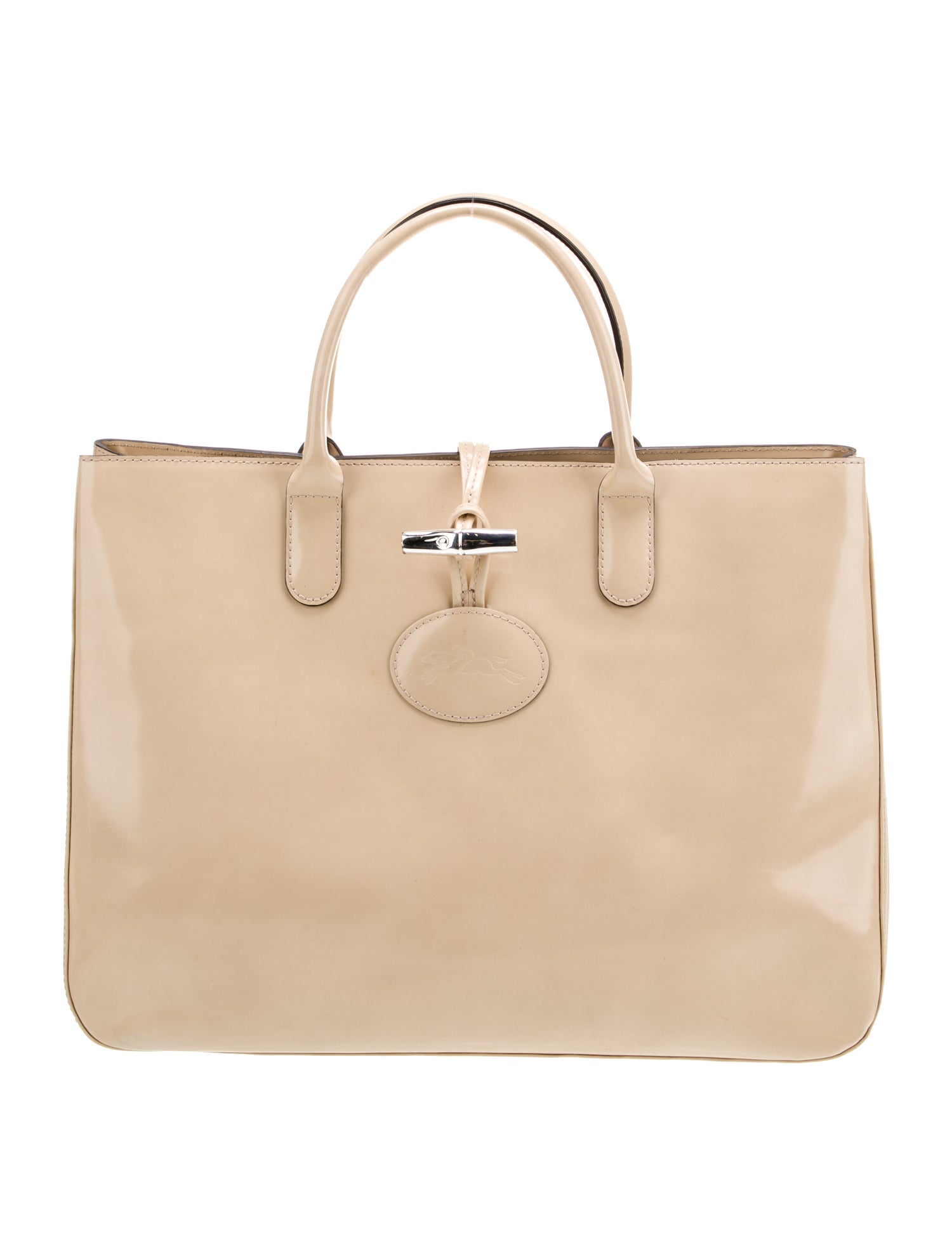 Longchamp Patent Leather Tote