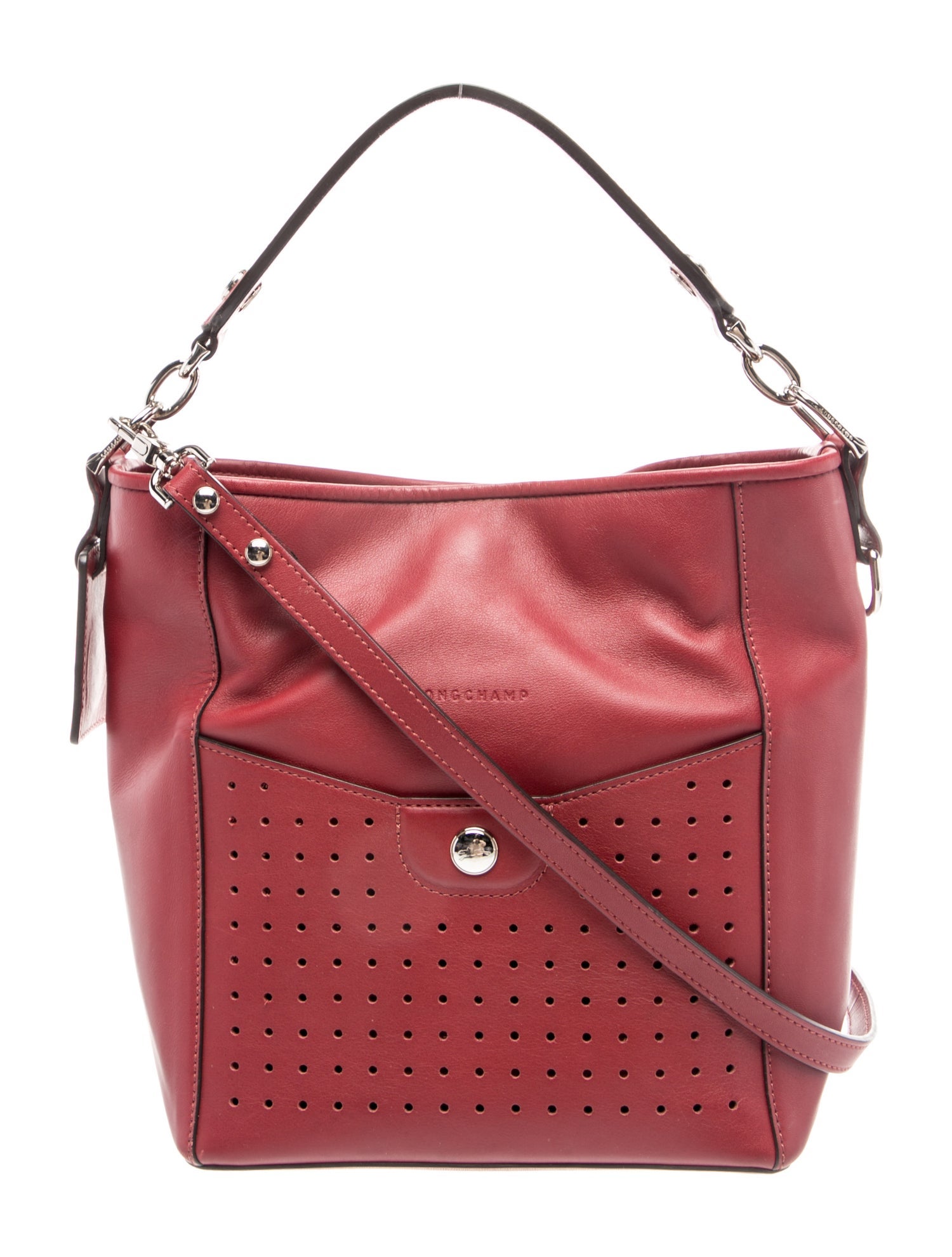 Longchamp Leather Shoulder Bag