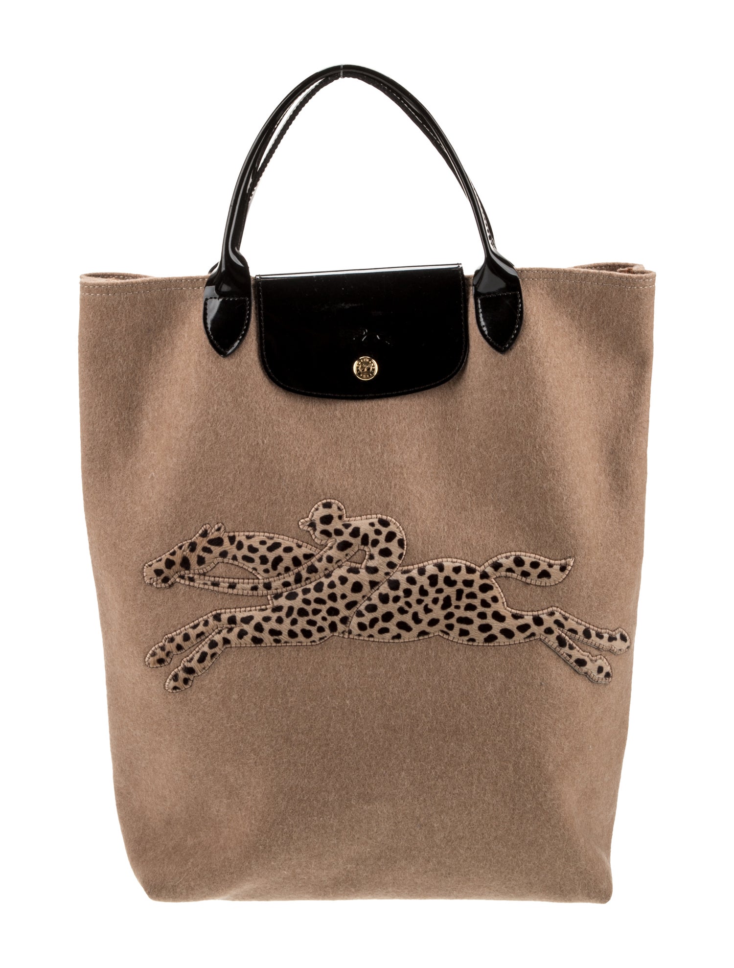 Anine Bing Paris Leather Tote - Black Totes, Handbags - W6O21975