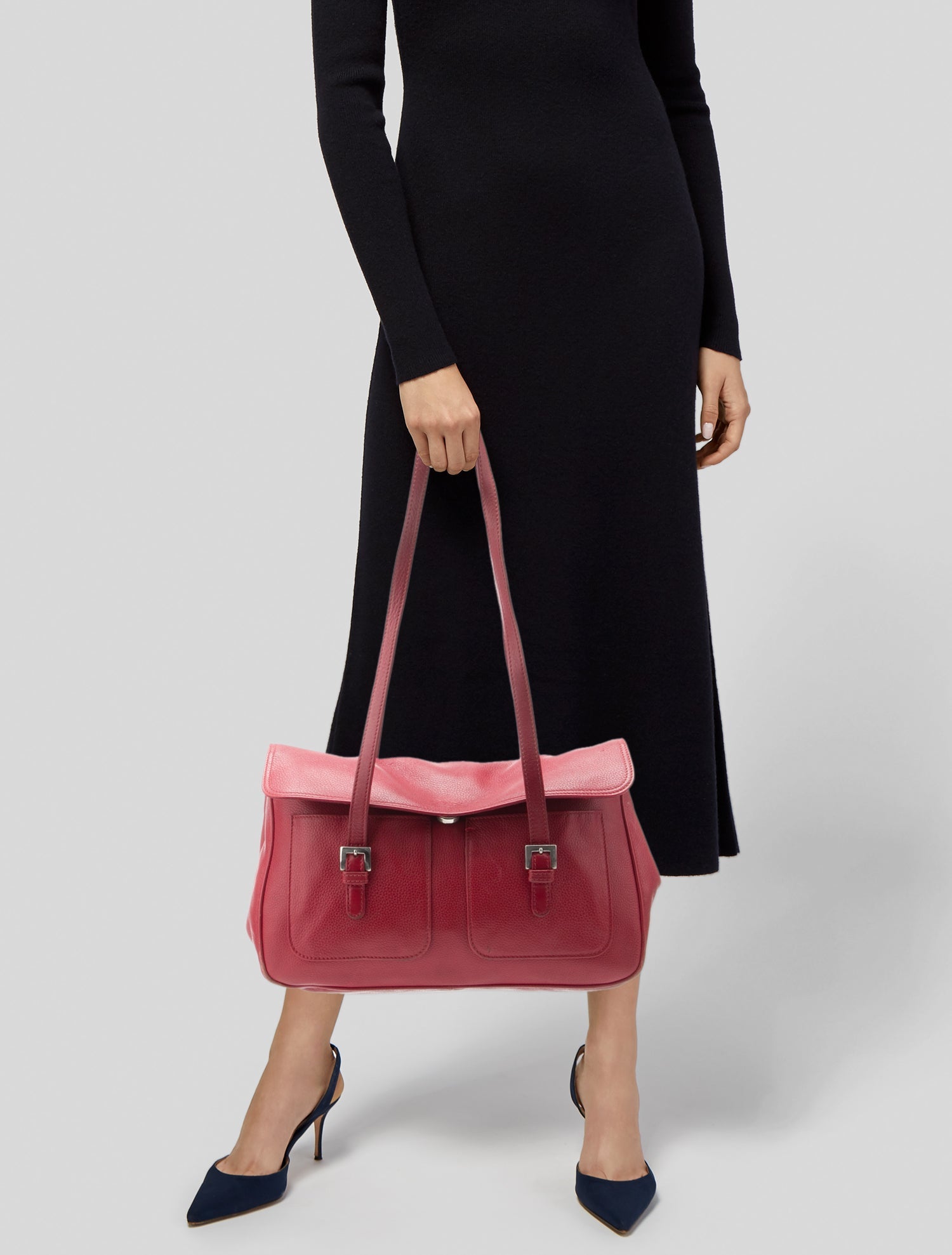 Longchamp Leather Shoulder Bag