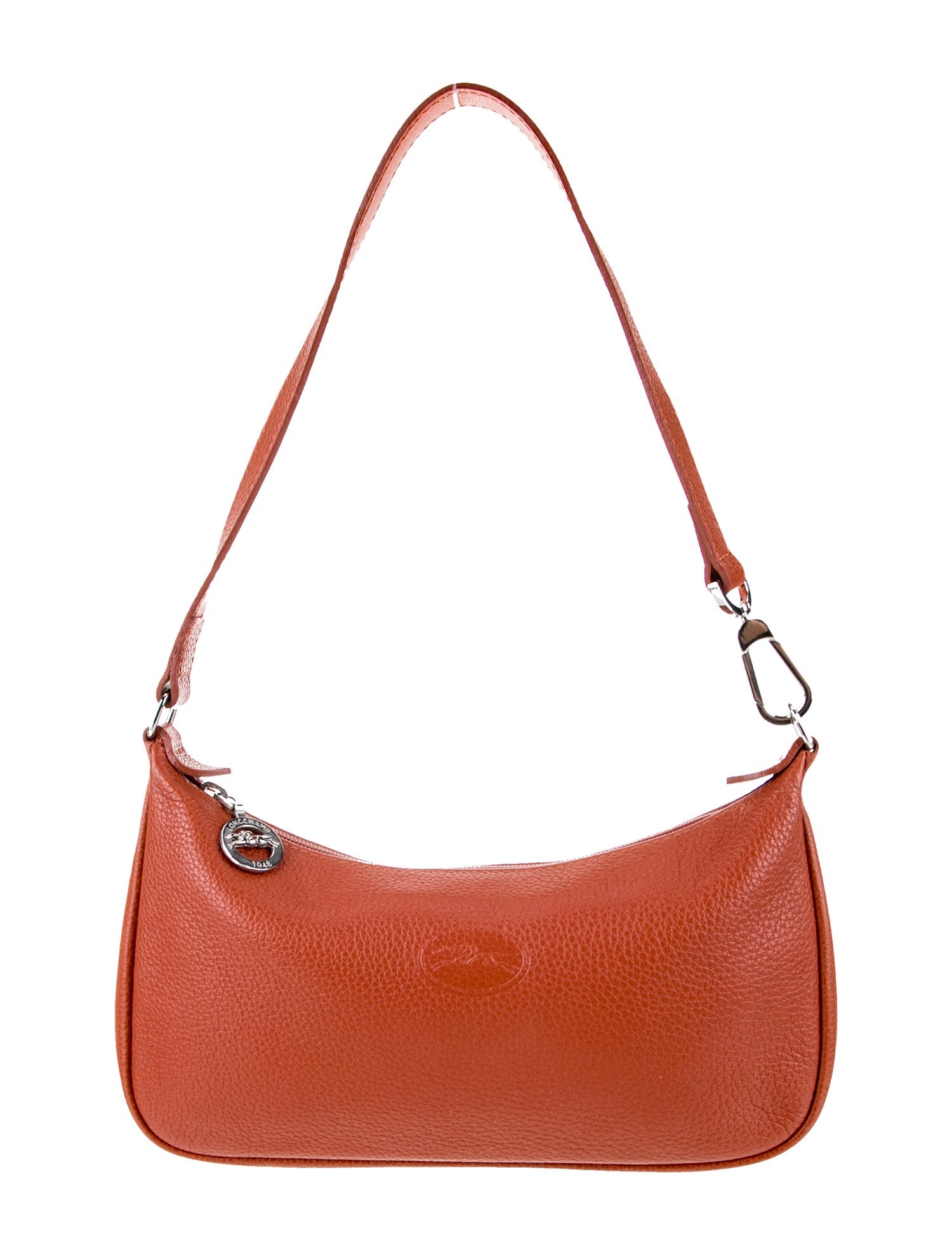 Longchamp Leather Top Handle Bag