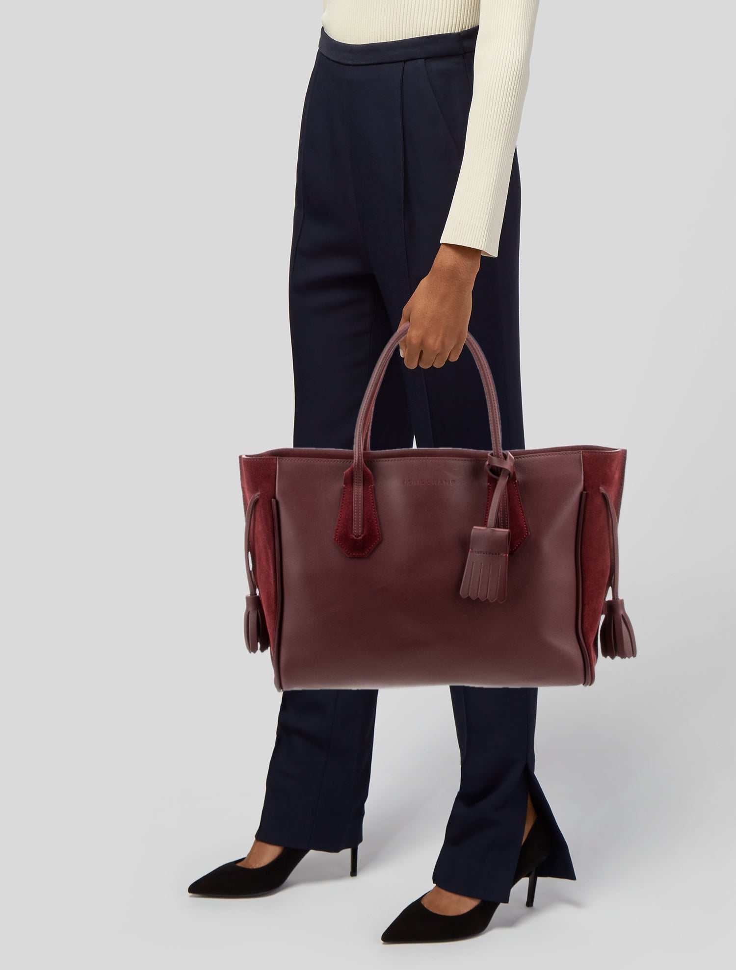 Longchamp Leather Tote