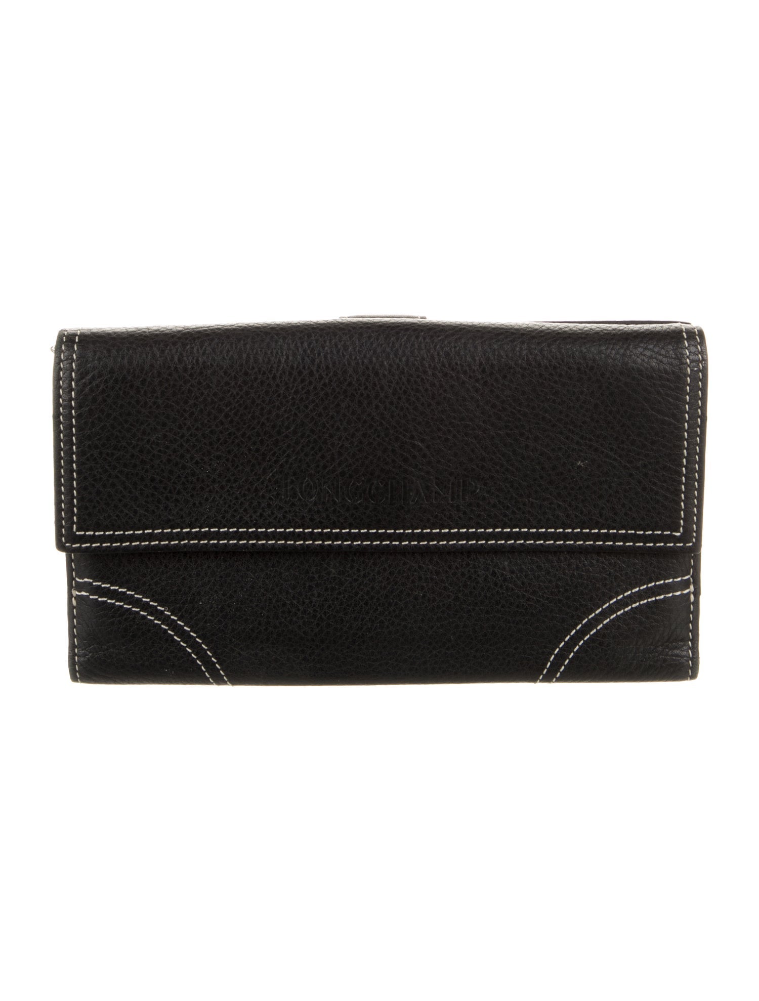 Longchamp Leather Trifold Wallet