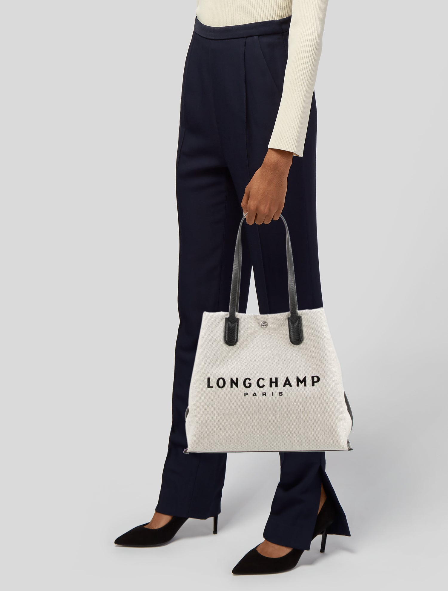Longchamp Canvas Tote