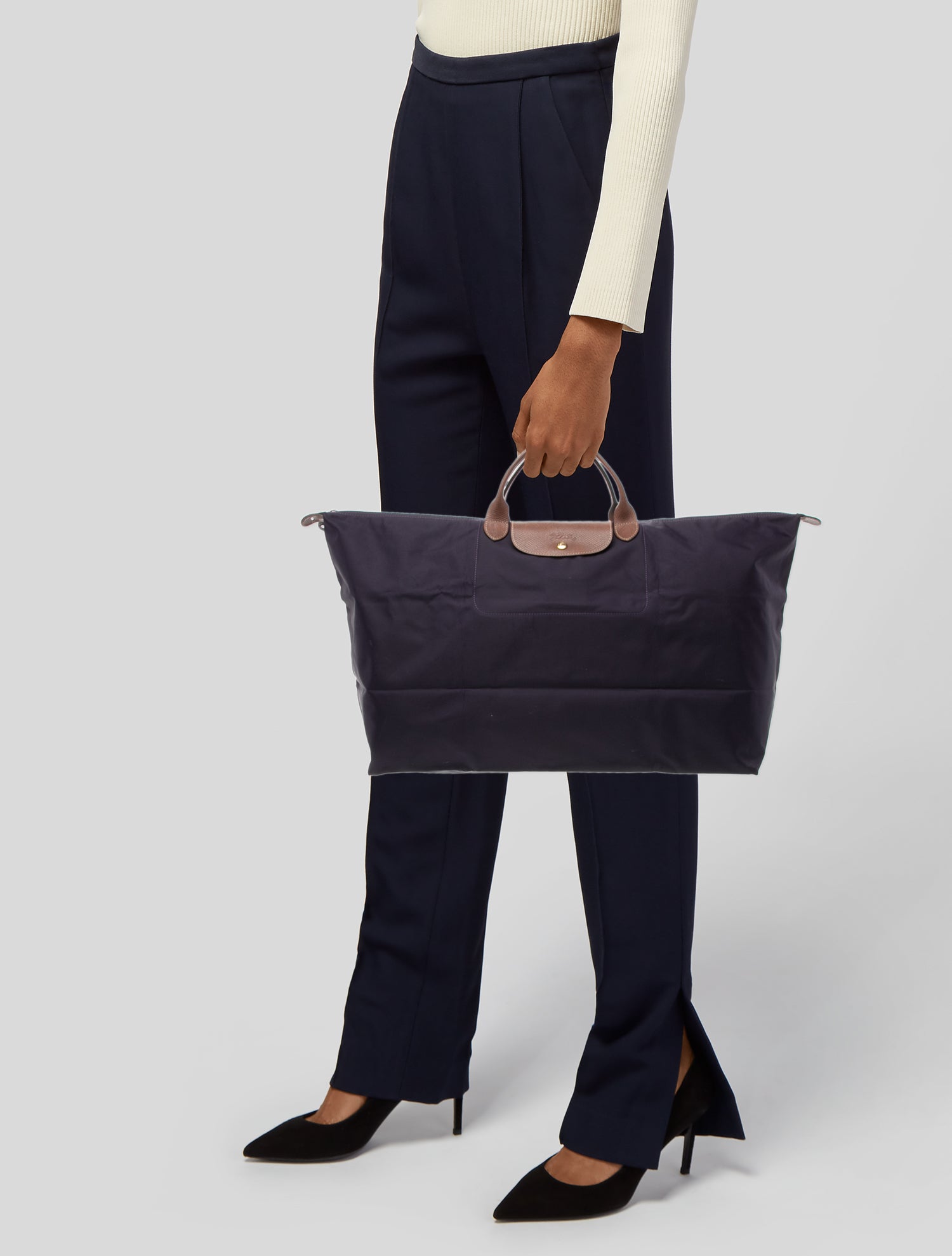 Longchamp Nylon Weekender Bag