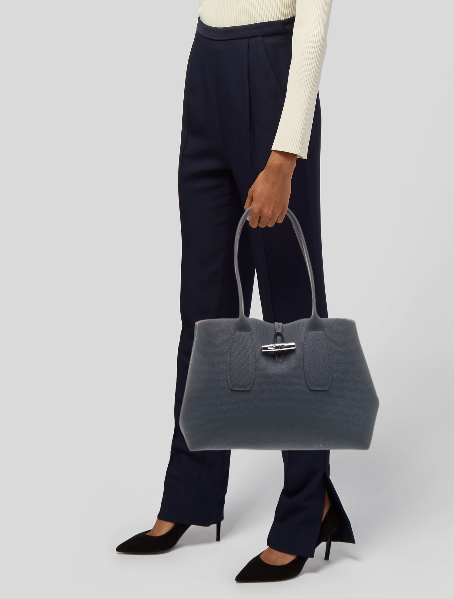 Longchamp Leather Shoulder Bag