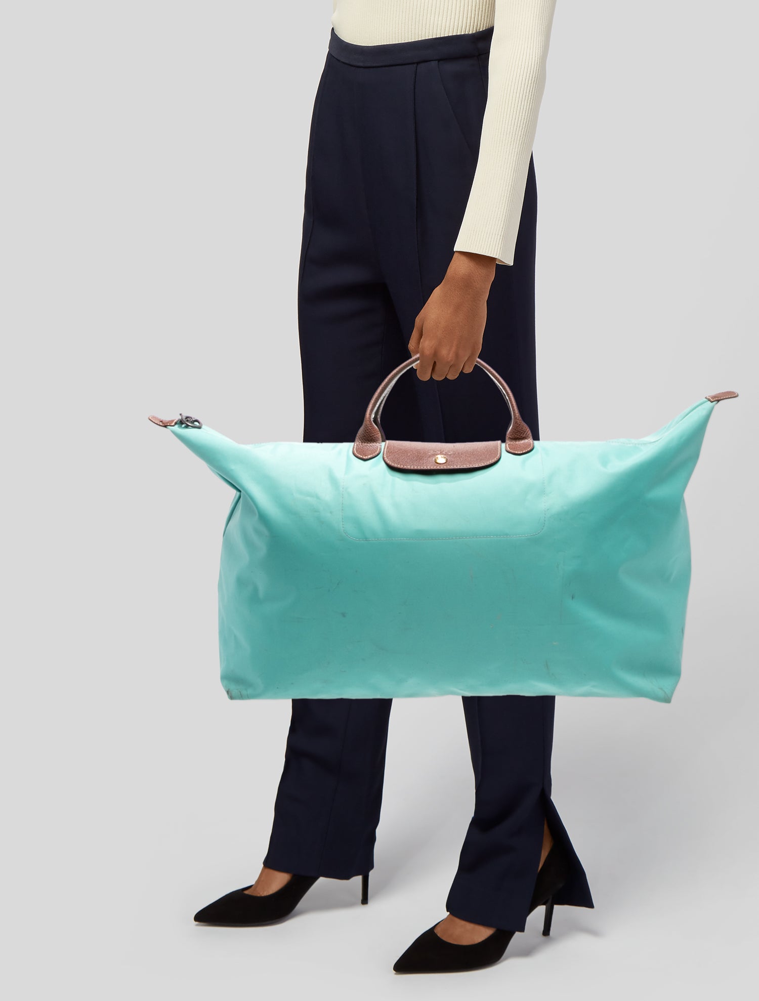 Longchamp Nylon Weekender Bag