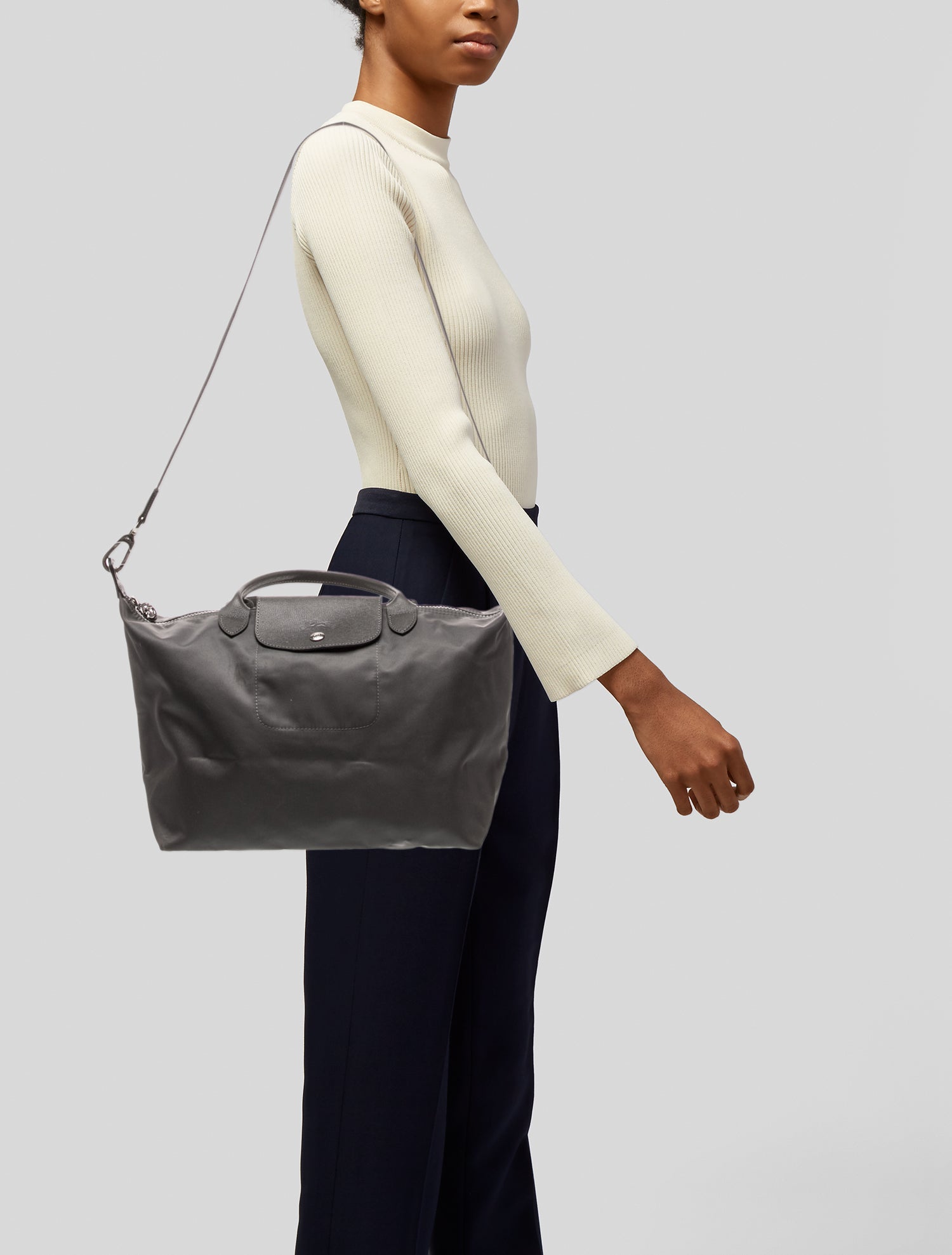 Longchamp Signature Top Handle Bag