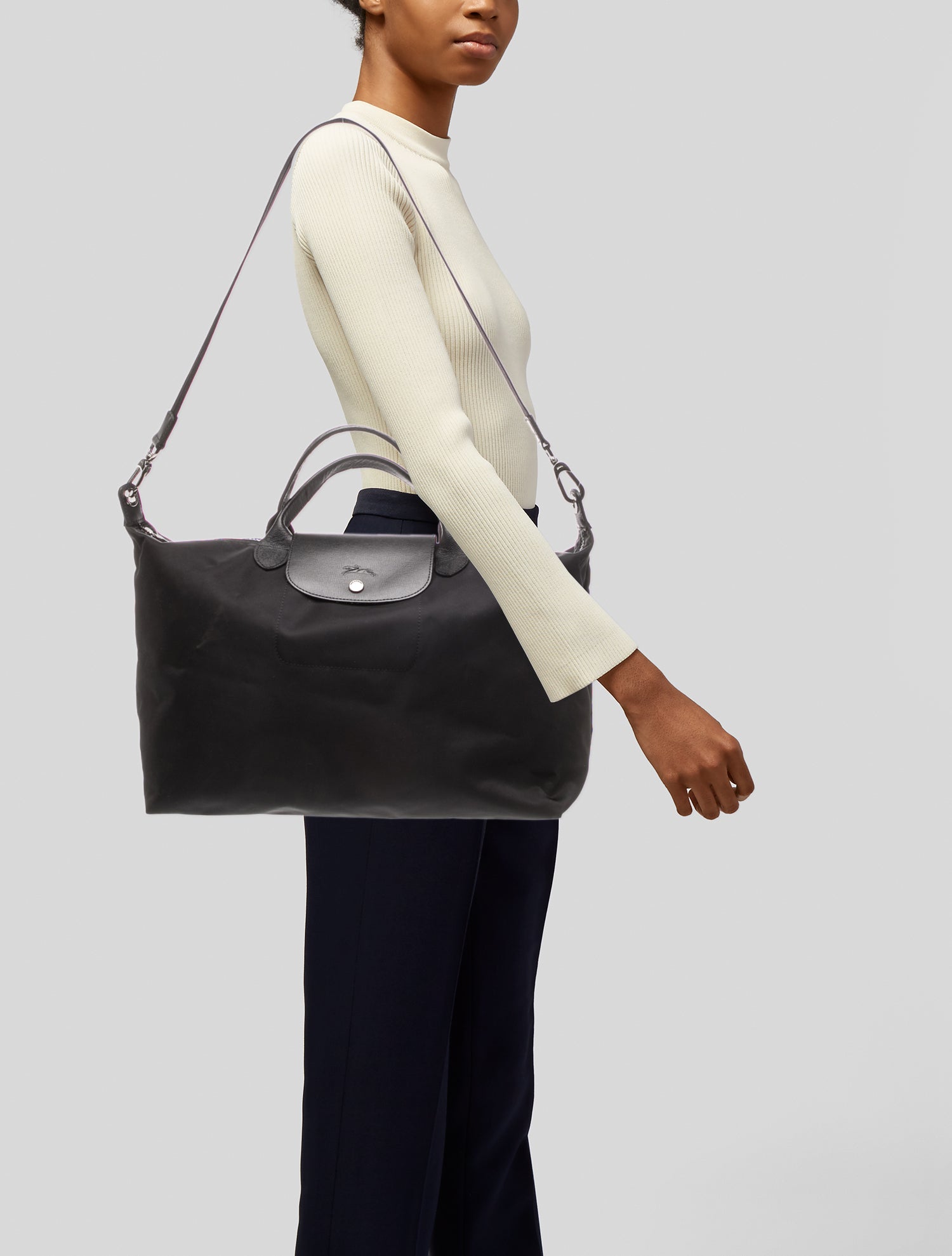 Longchamp Nylon Weekender Bag