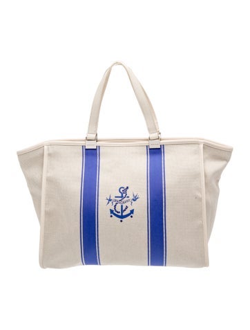 Pre-owned Longchamp Canvas Shoulder Bag In Neutral