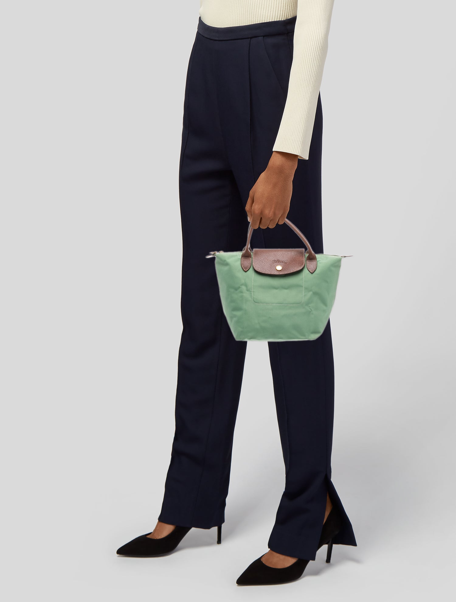 Longchamp Signature Top Handle Bag