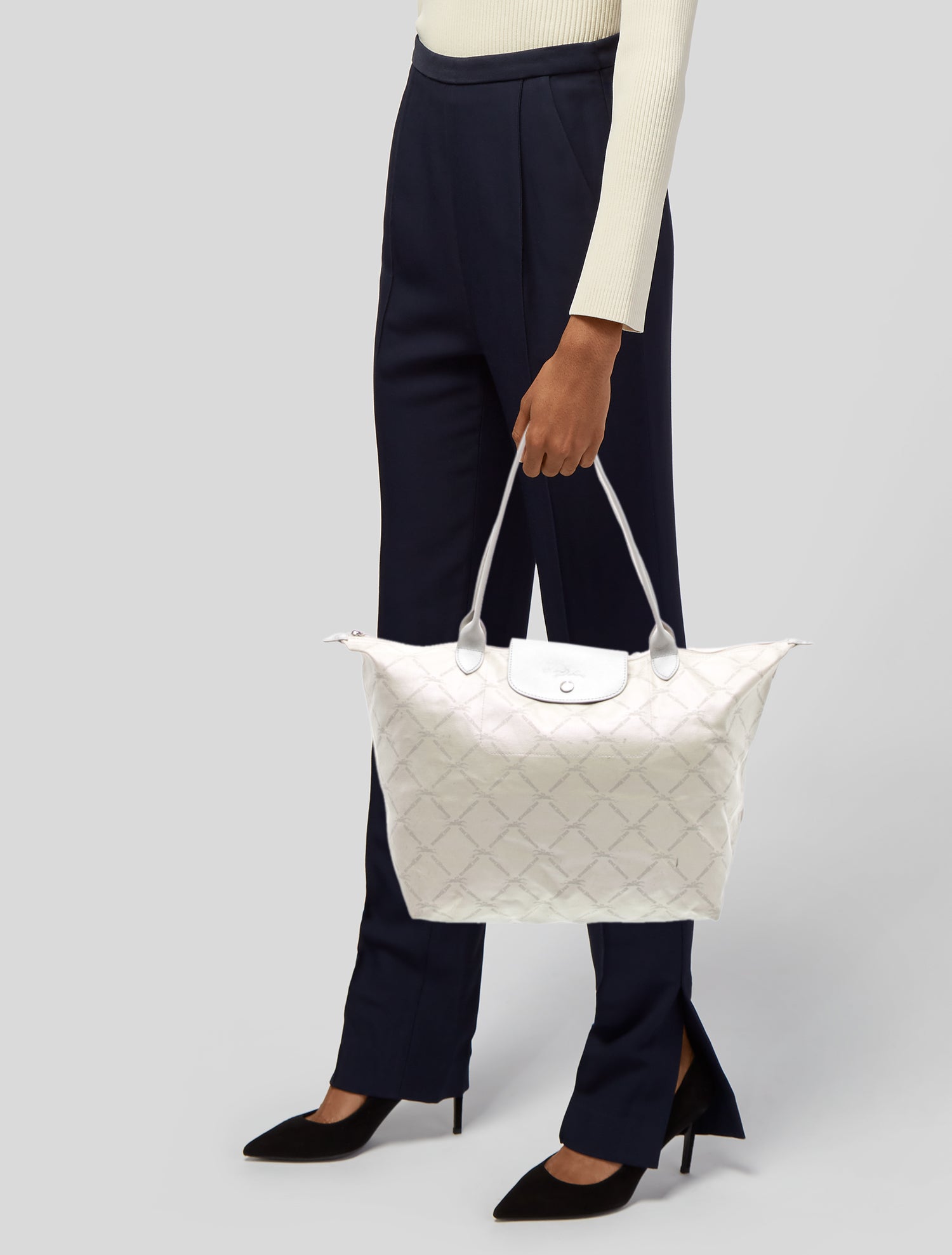 Longchamp Signature Le Pliage tote bag