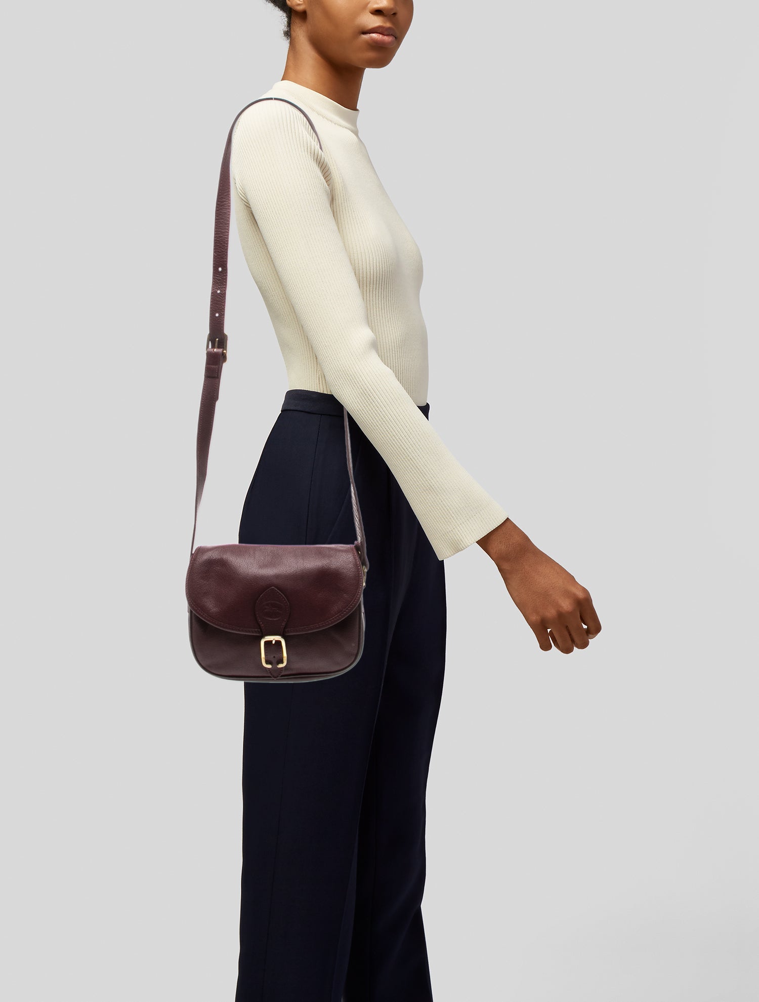 Longchamp Leather Crossbody Bag