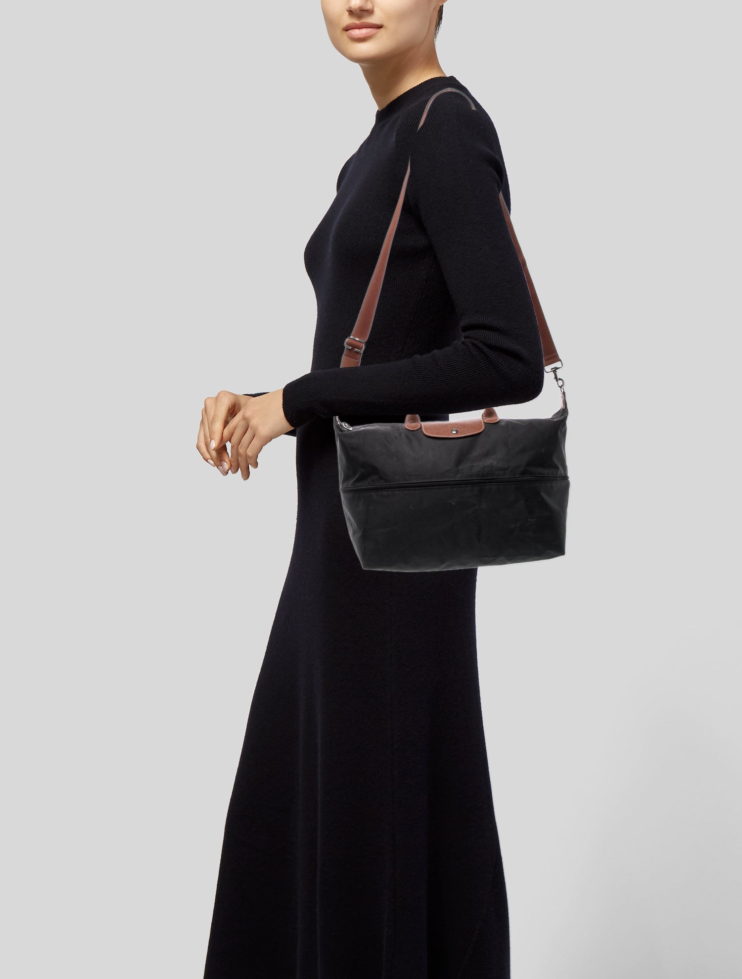 Longchamp Nylon Weekender Bag