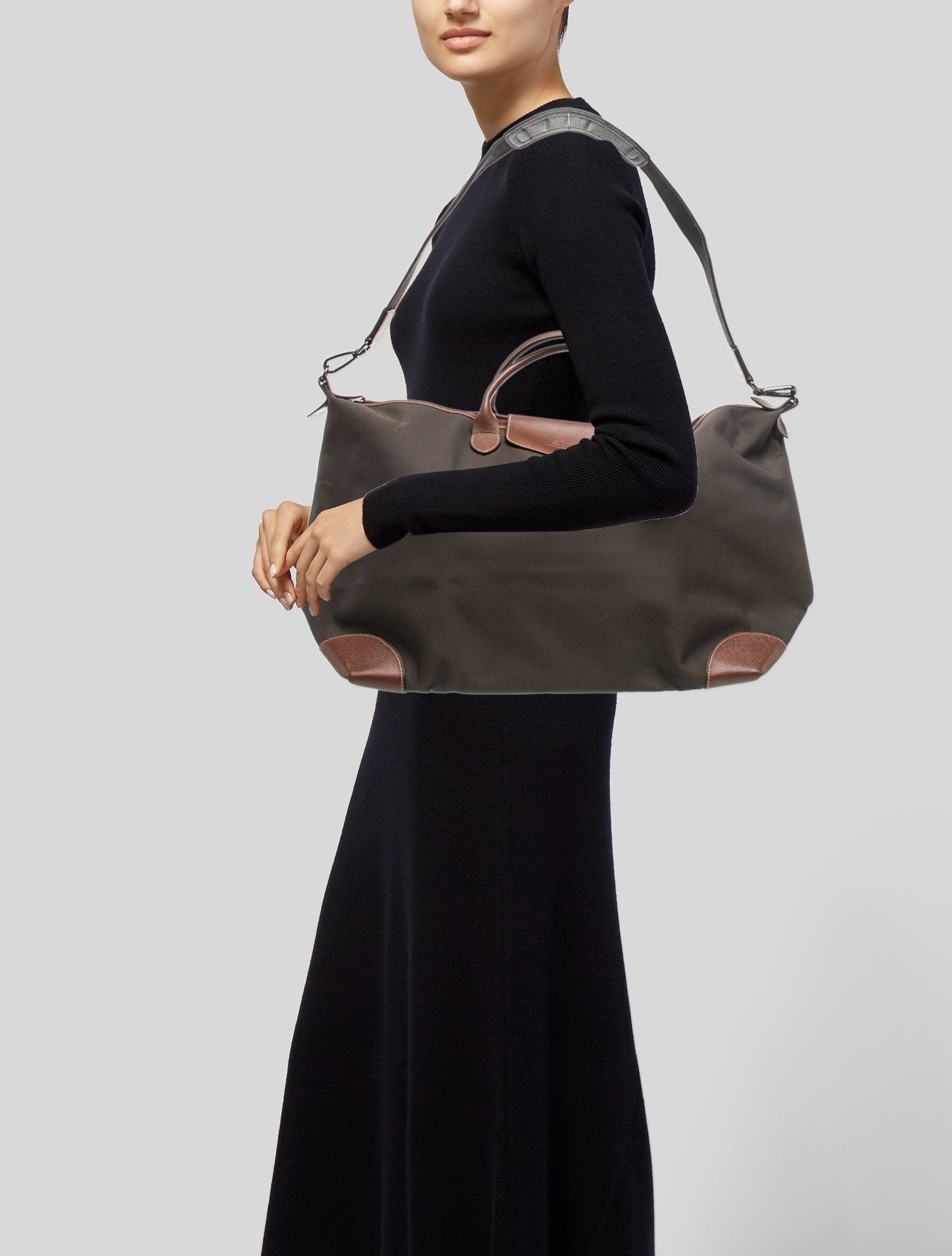 Longchamp Nylon Weekender Bag